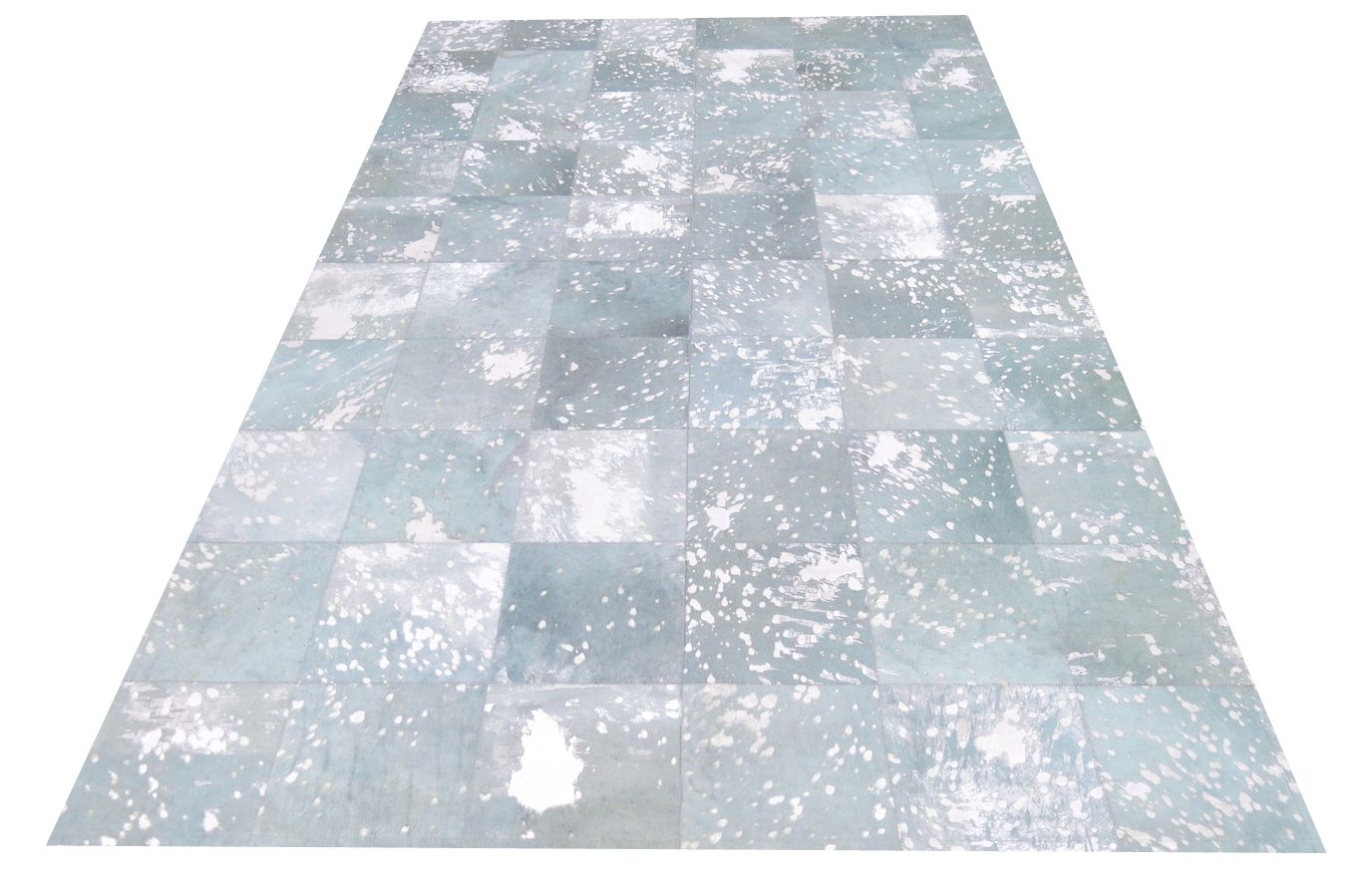 Moderner Teppich Cascade Leder Premium Grün