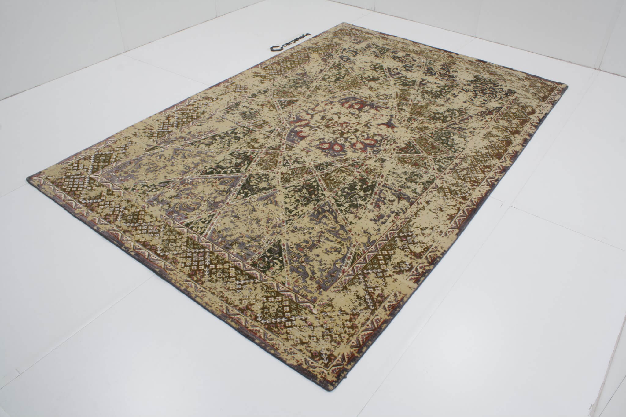Moderner Teppich Ikat Royal