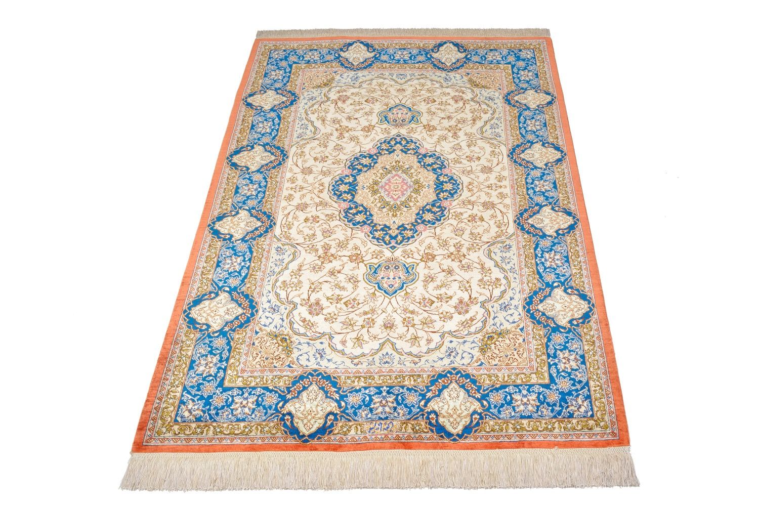 Orientteppich Ghom Seide Royal