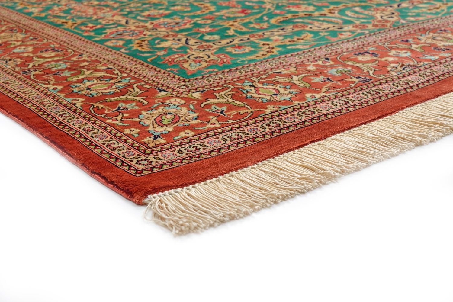 Orientteppich Ghom Seide Royal