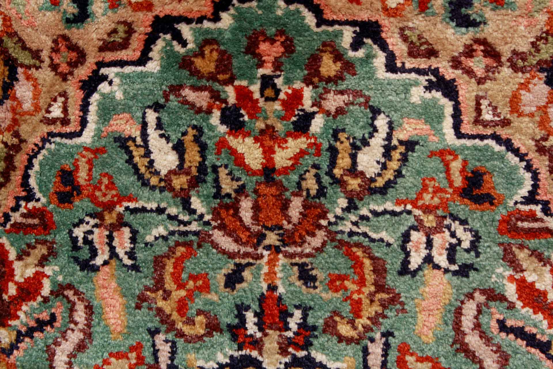 Kashmir-Seiden-Orientteppich Exklusiv