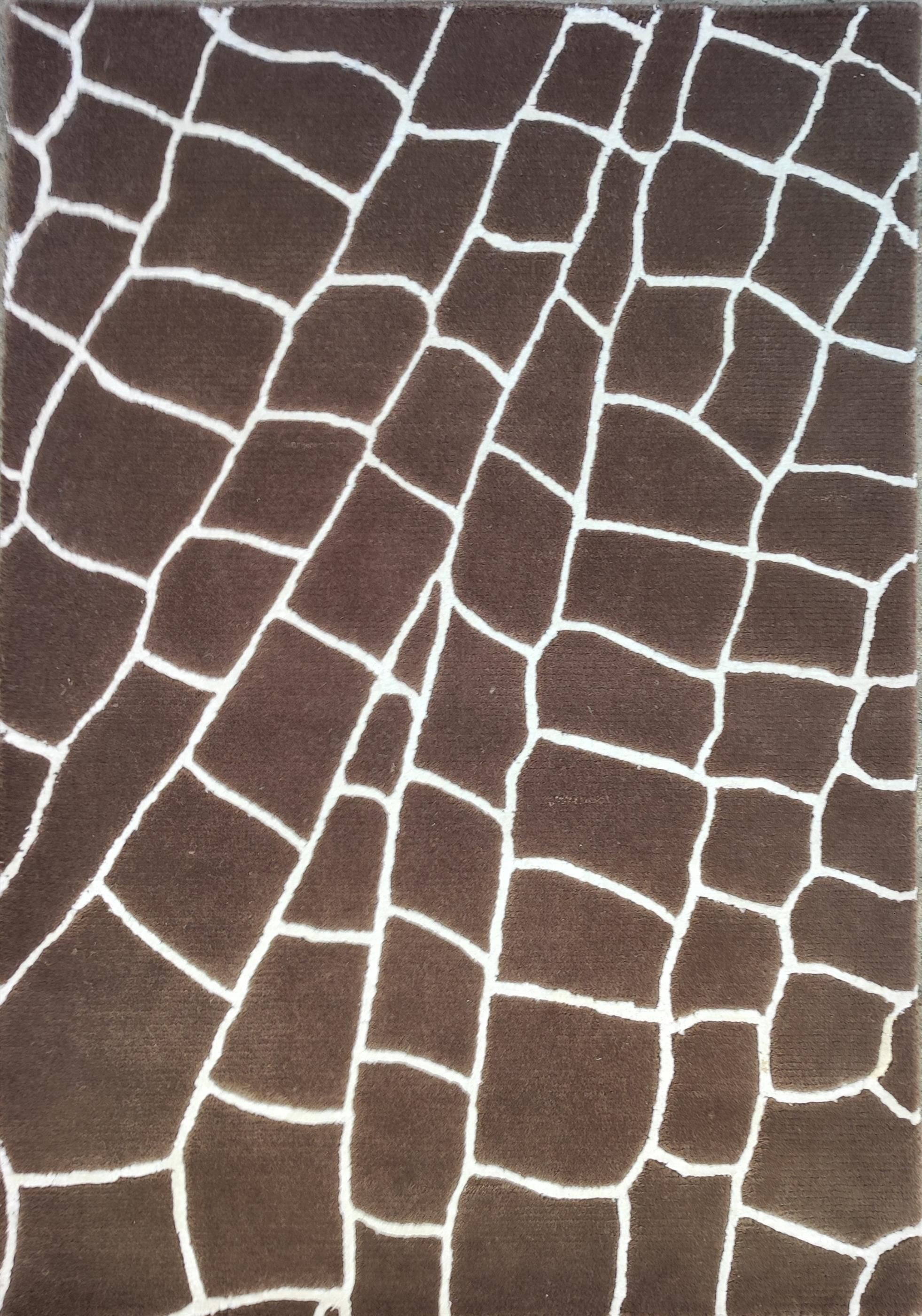 Moderner Teppich Nepal Design