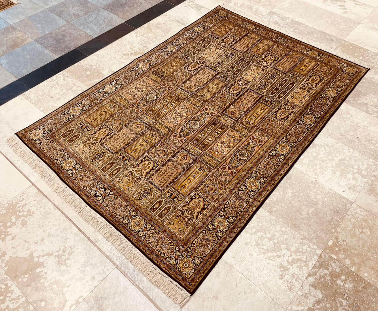 Orientteppich Kashmir Seide/Seide Royal