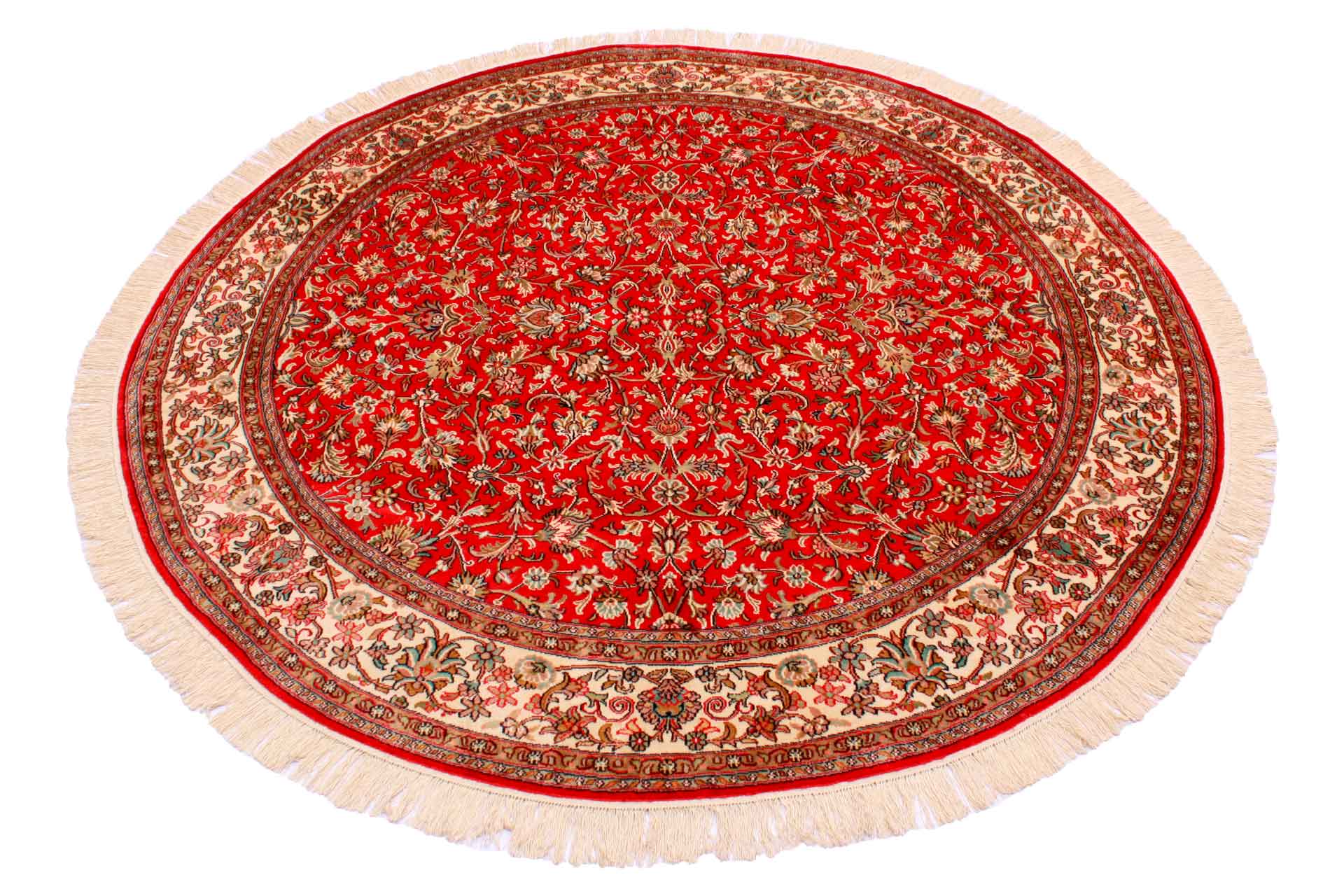 Kashmir-Seiden-Orientteppich Exklusiv