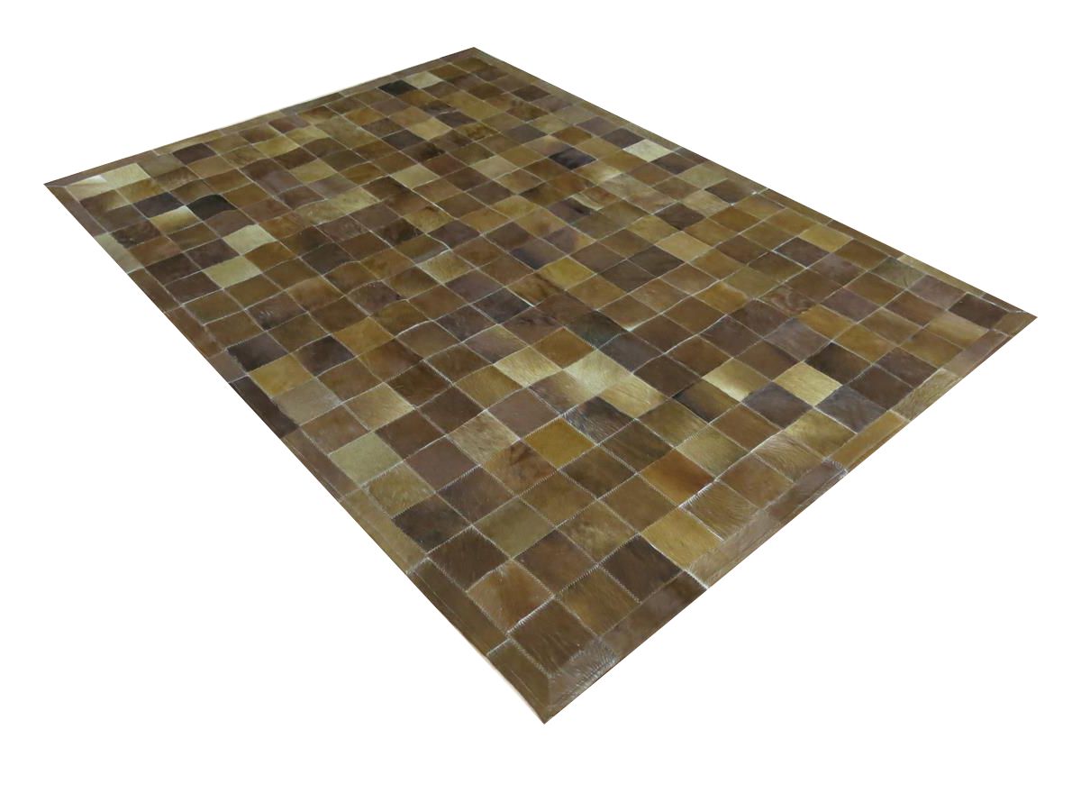 Moderner Teppich Leder Excelsior