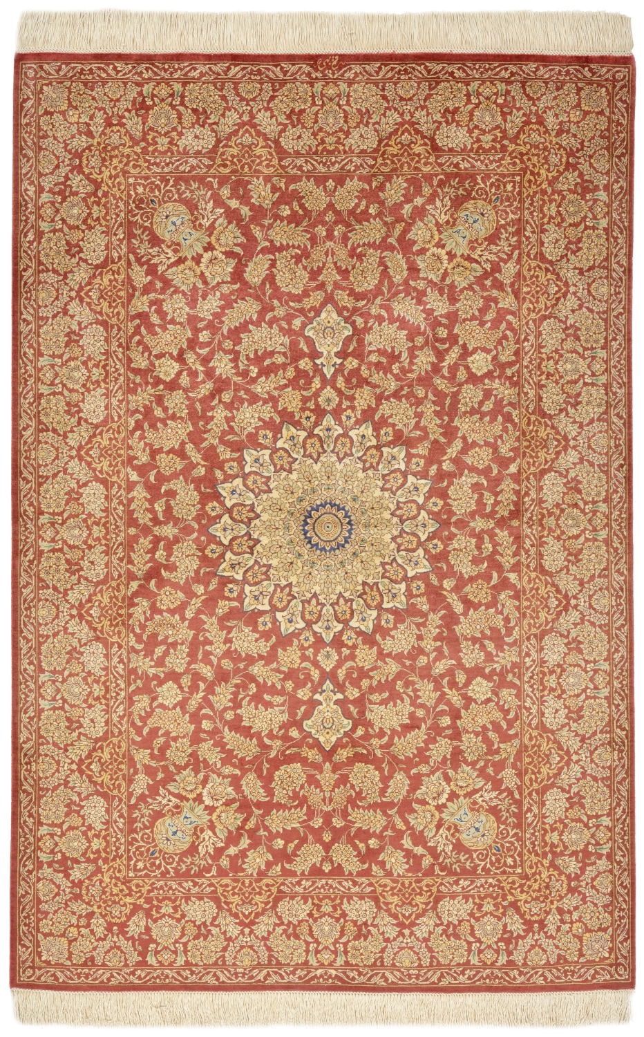 Orientteppich Ghom Seide Royal