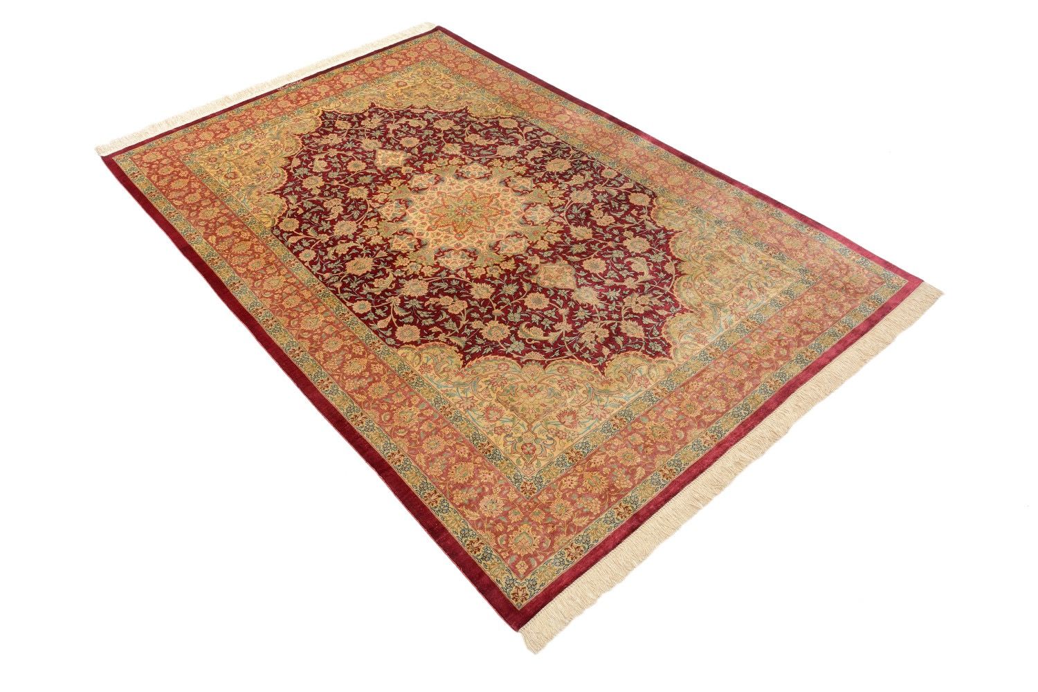 Orientteppich Ghom Seide Royal