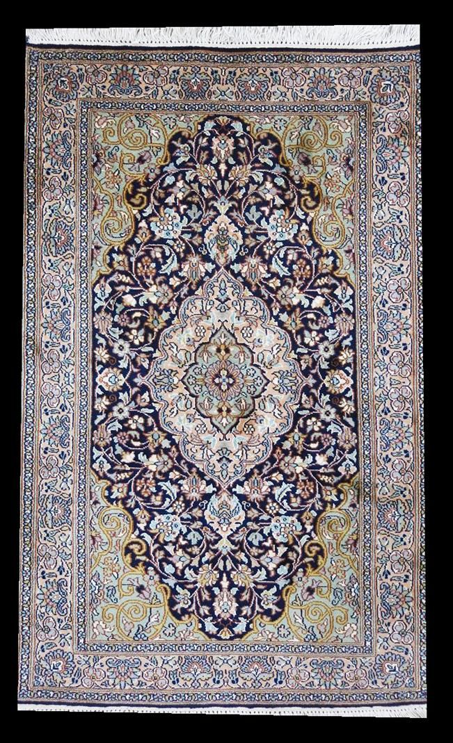 Kashmir-Seiden-Orientteppich Exklusiv