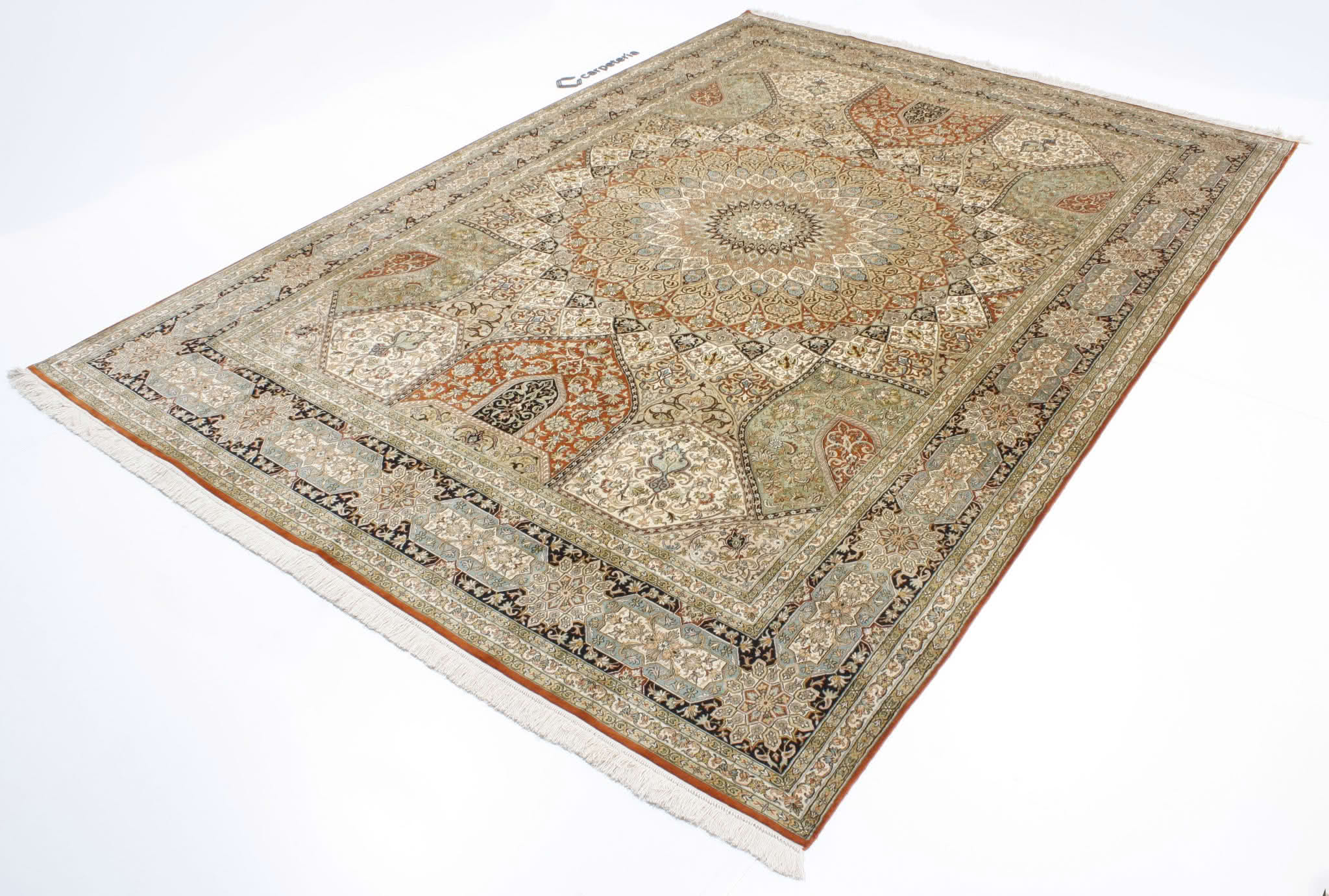 Orientteppich Kashmir Seide/Seide Royal