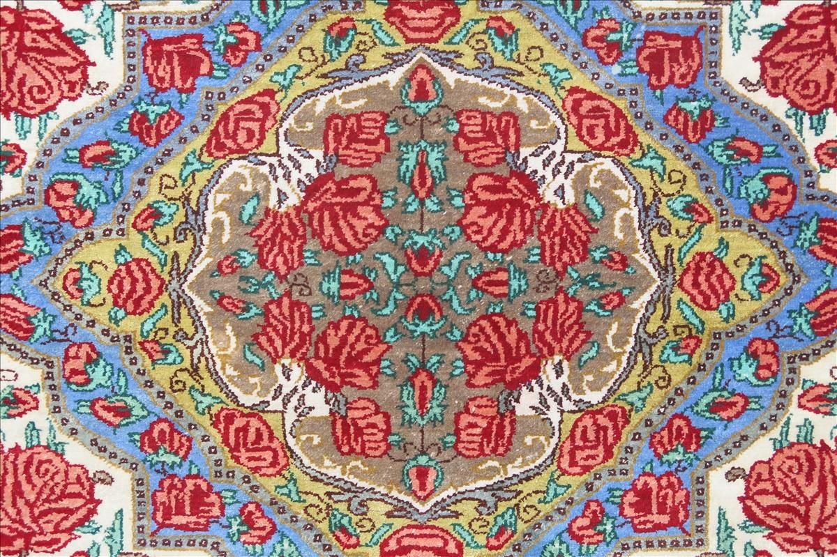 Orientteppich Ghom Seide Royal