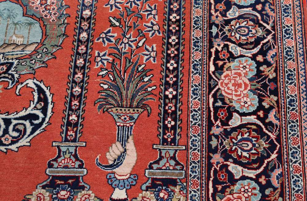 Perserteppich Kashan