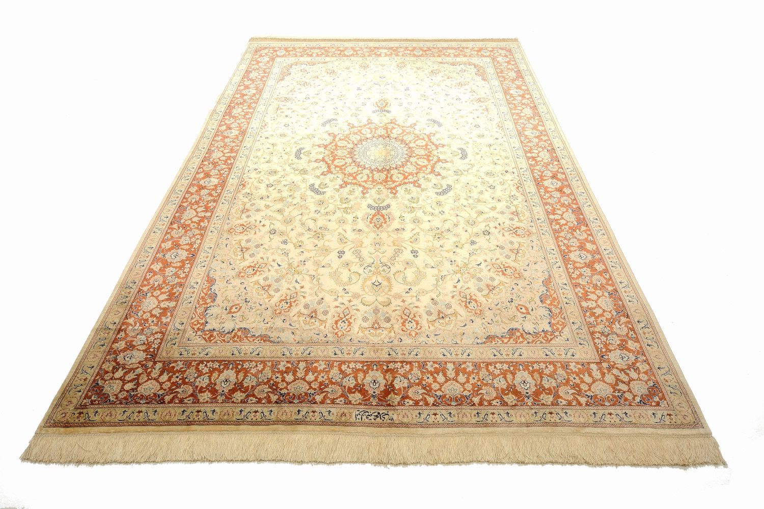 Orientteppich Ghom Seide Royal