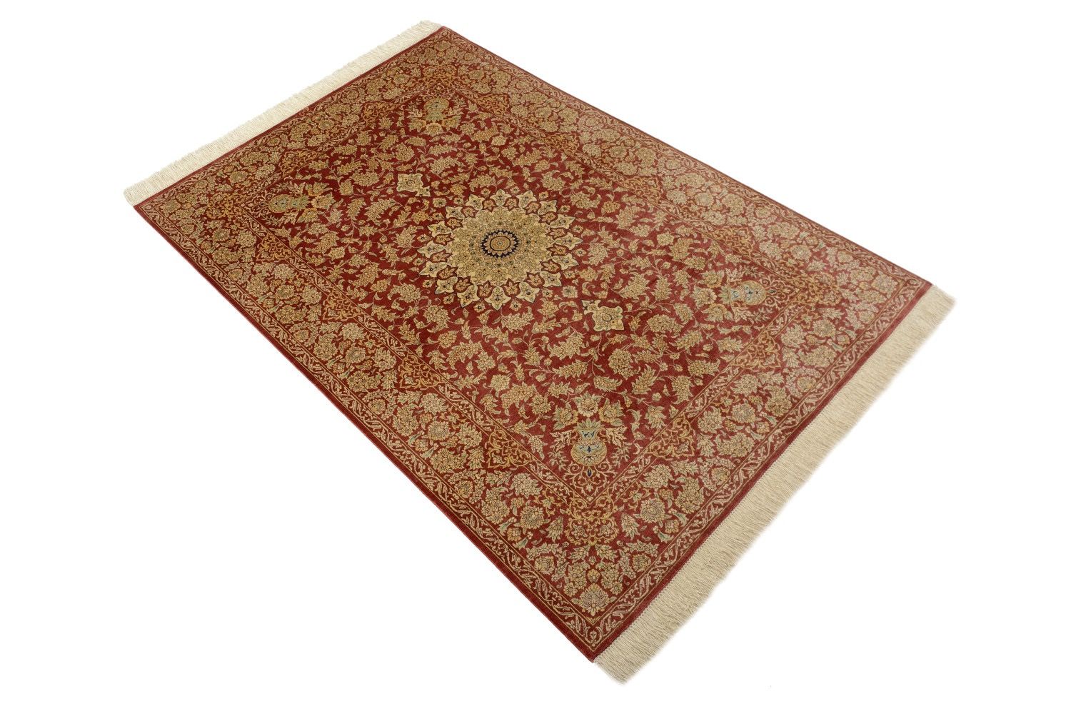 Orientteppich Ghom Seide Royal