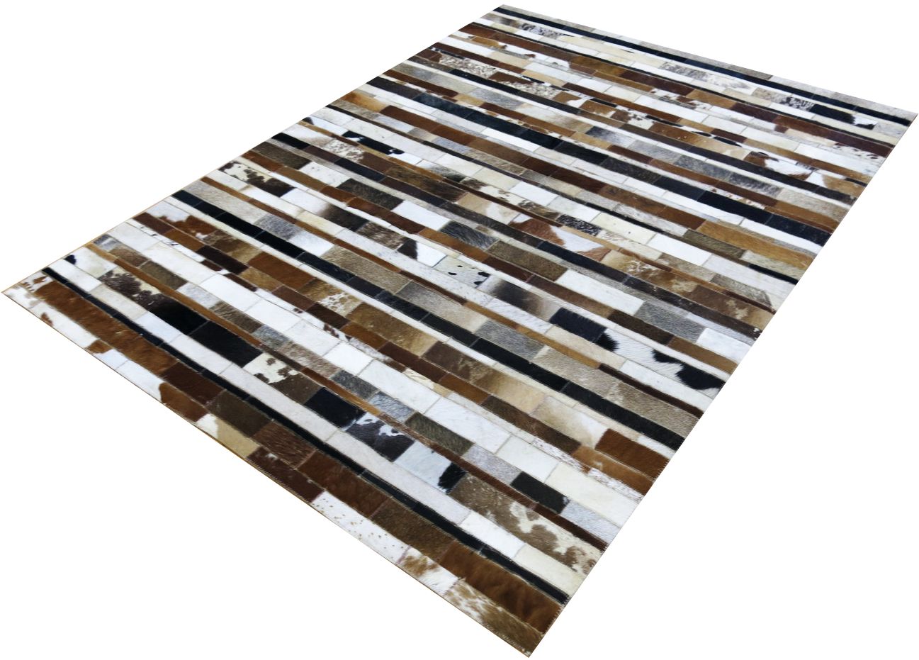 Moderner Teppich Leder Excelsior