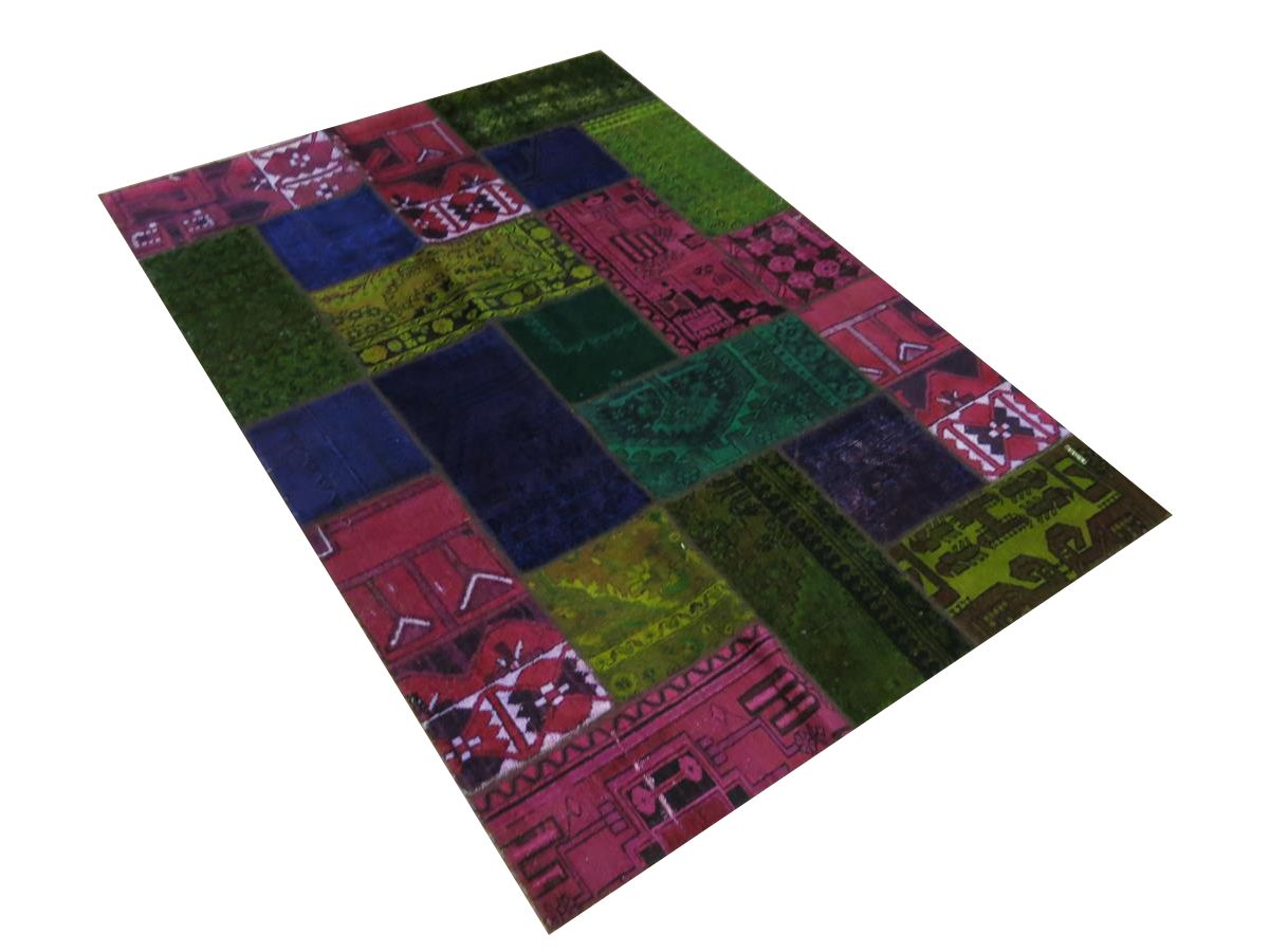 Moderner Teppich Patchwork Modern