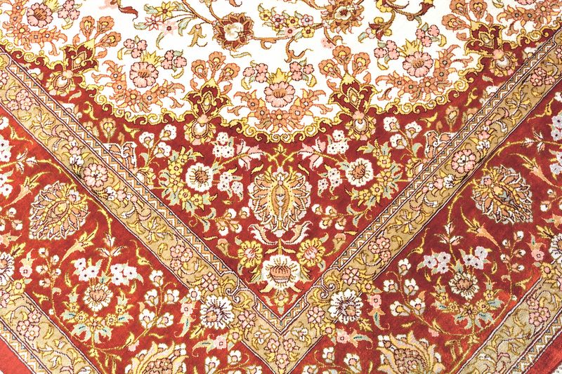 Perserteppich Ghom Seide Royal