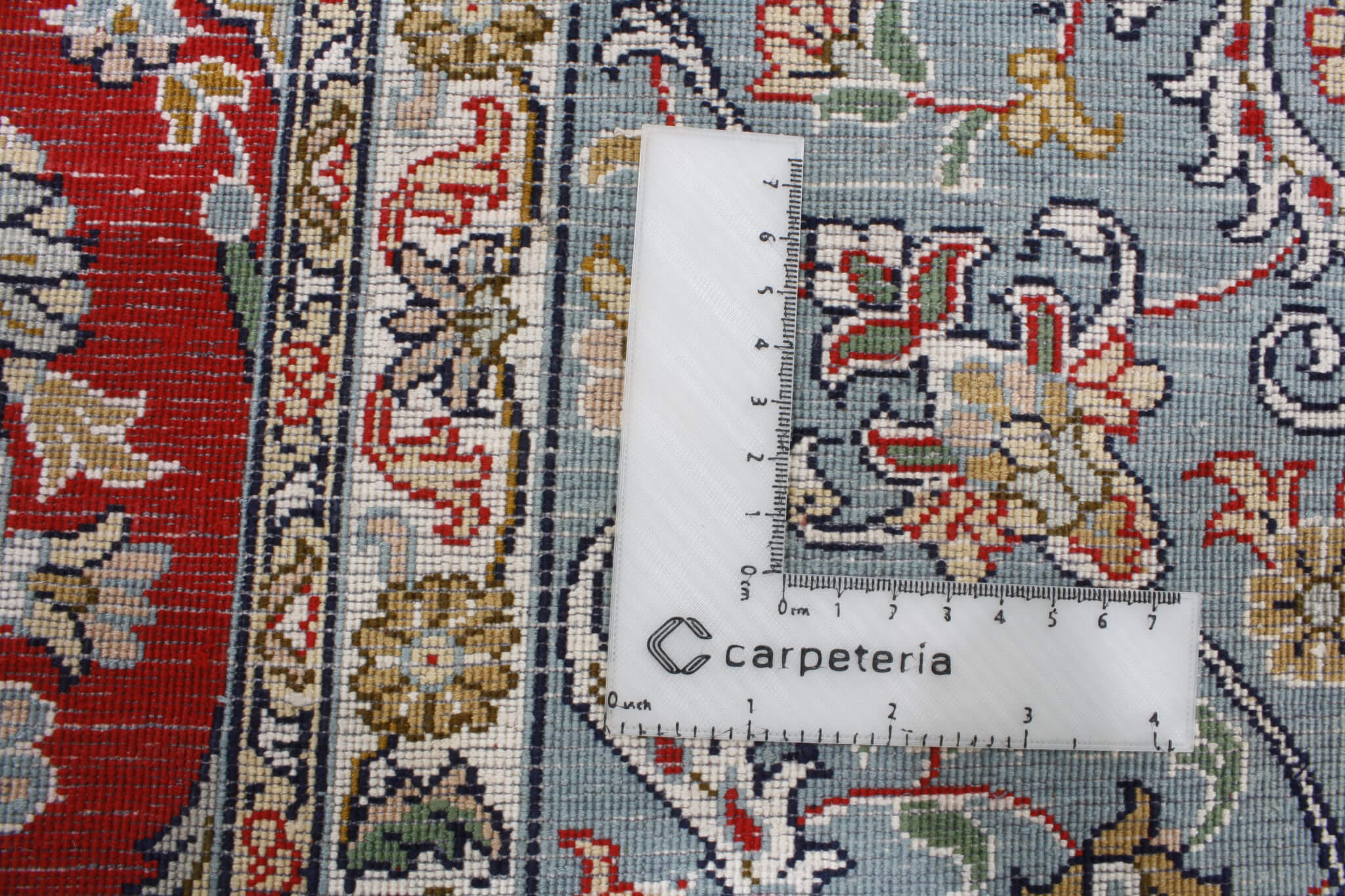Kashmir-Seiden-Orientteppich Exklusiv