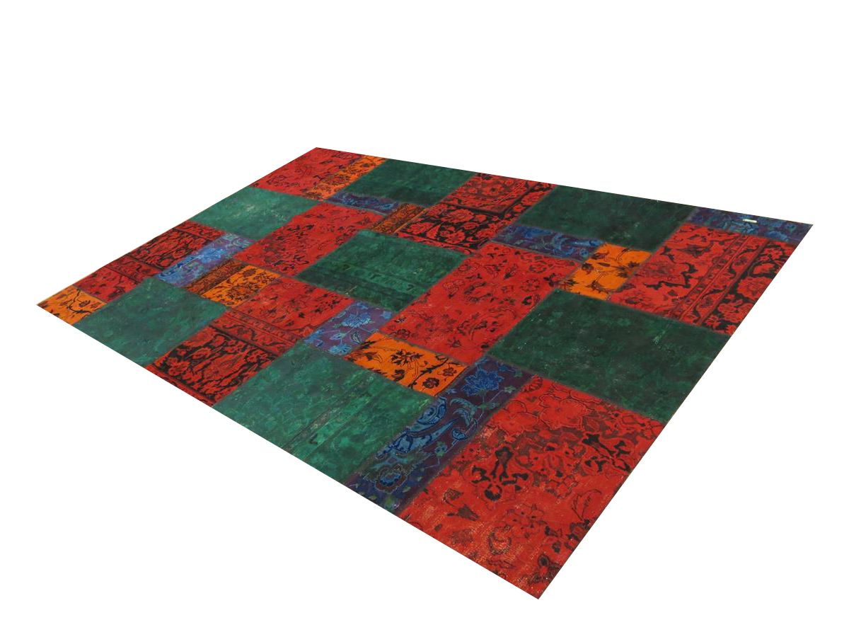 Moderner Teppich Patchwork Modern