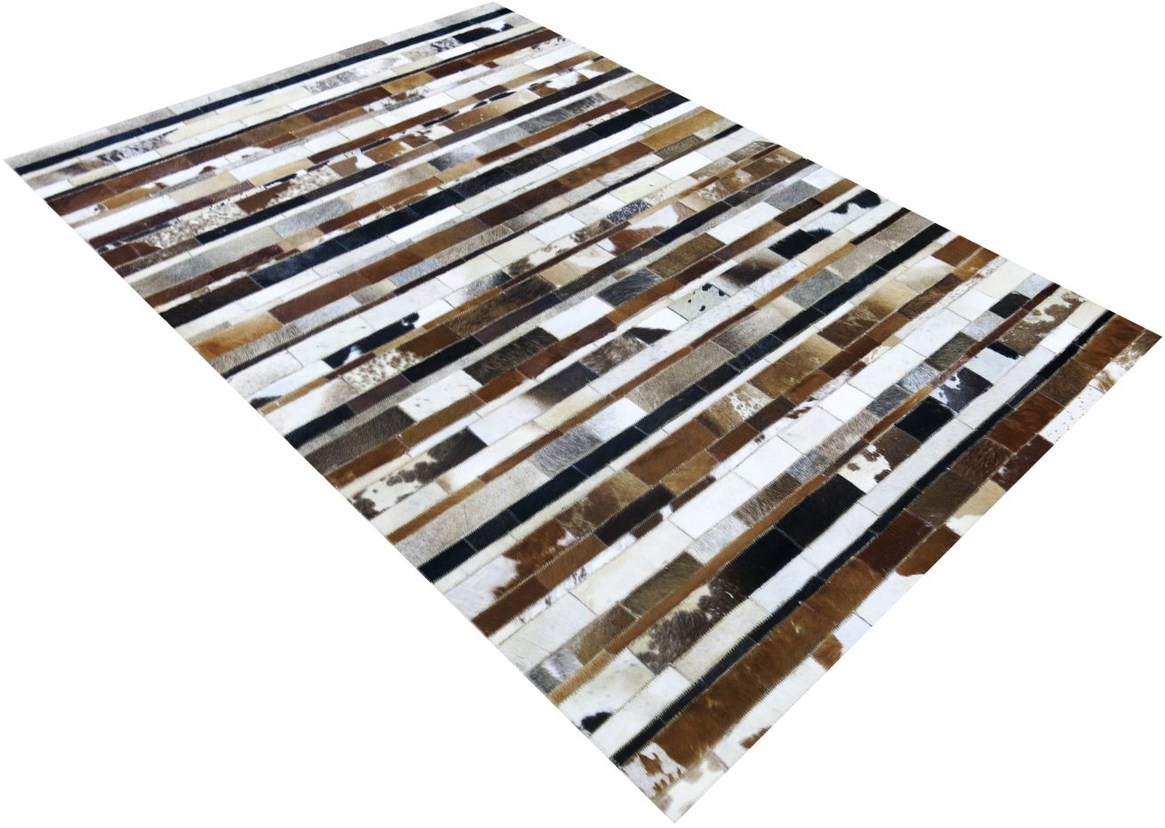Moderner Teppich Leder Excelsior