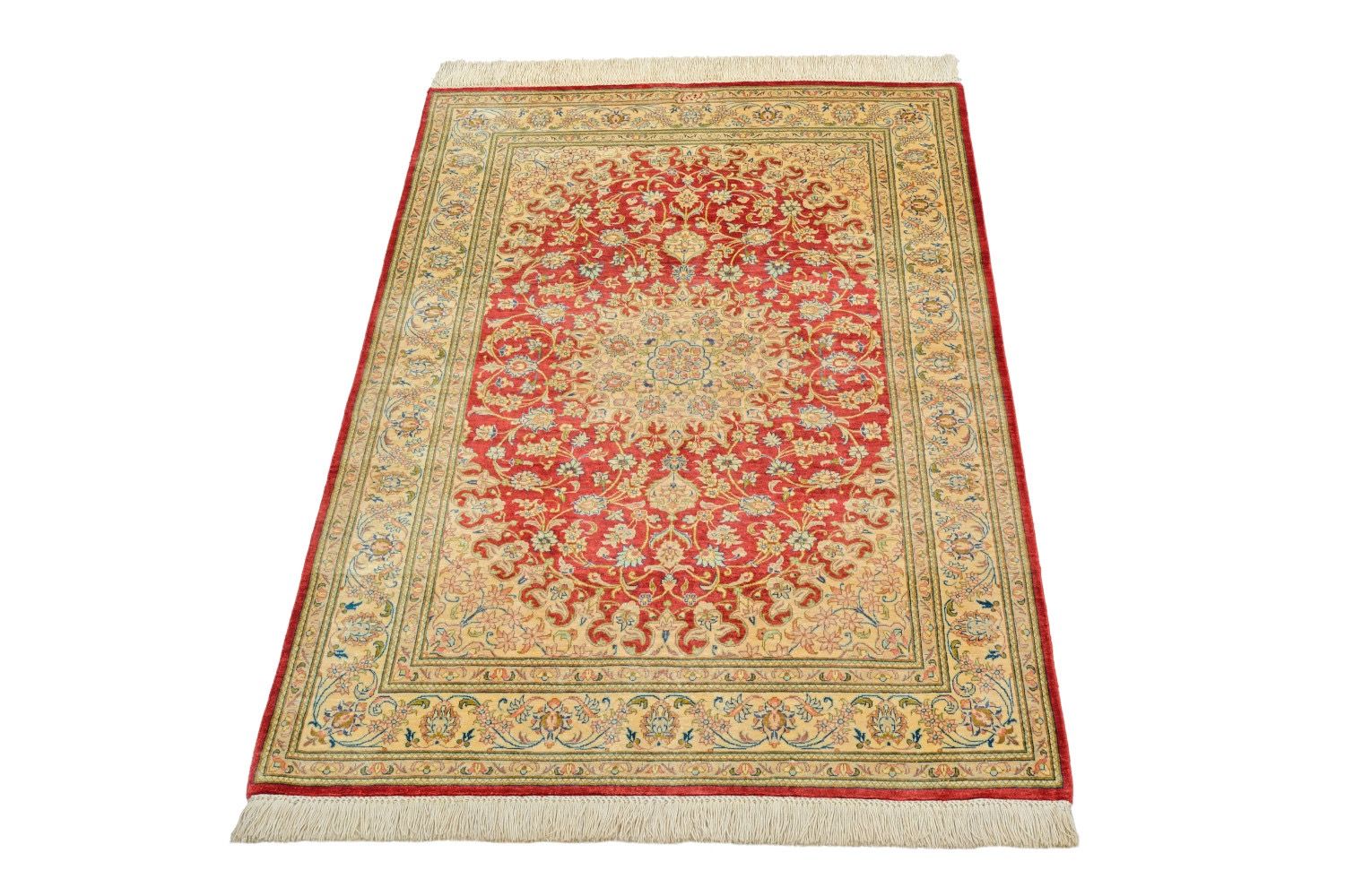 Orientteppich Ghom Seide Royal