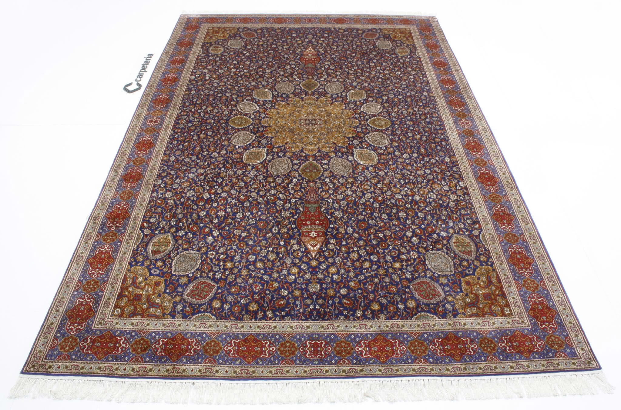 Orientteppich Kashmir Seide/Seide Royal