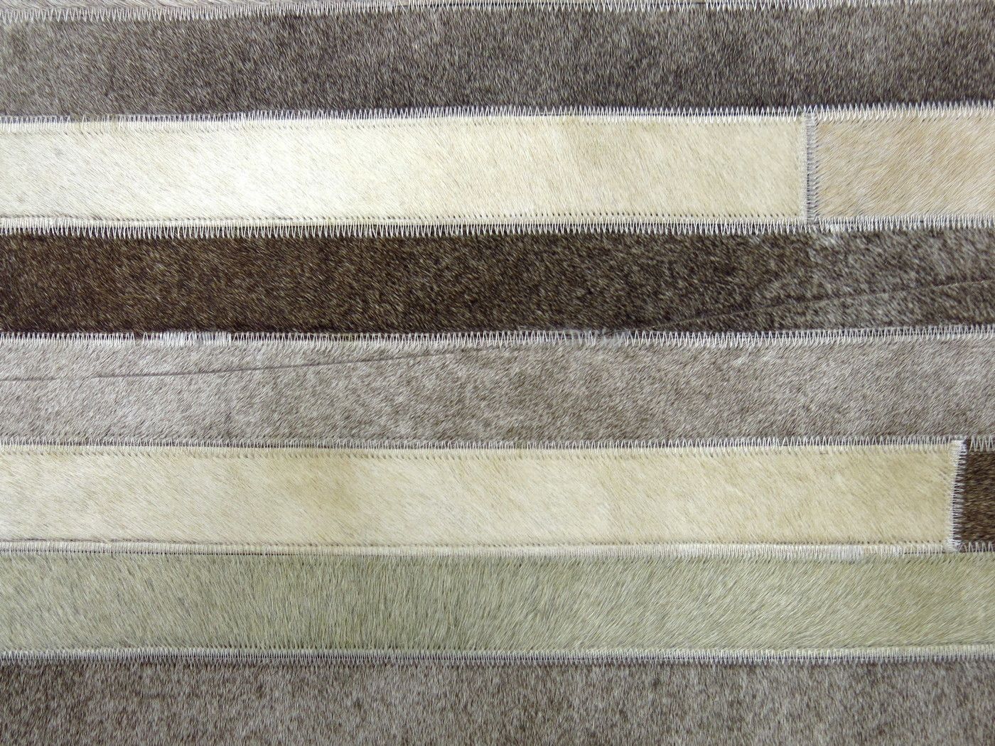 Moderner Teppich Leder Excelsior
