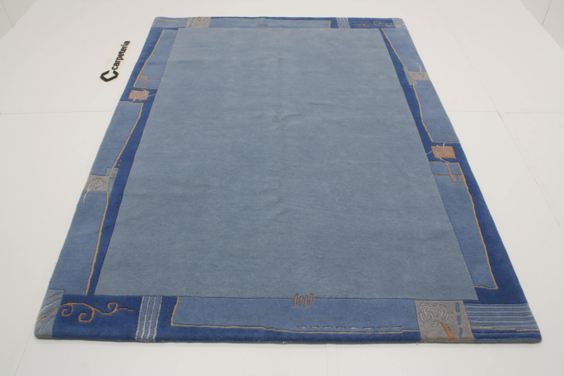 Moderner Teppich Rama Nepal Royal