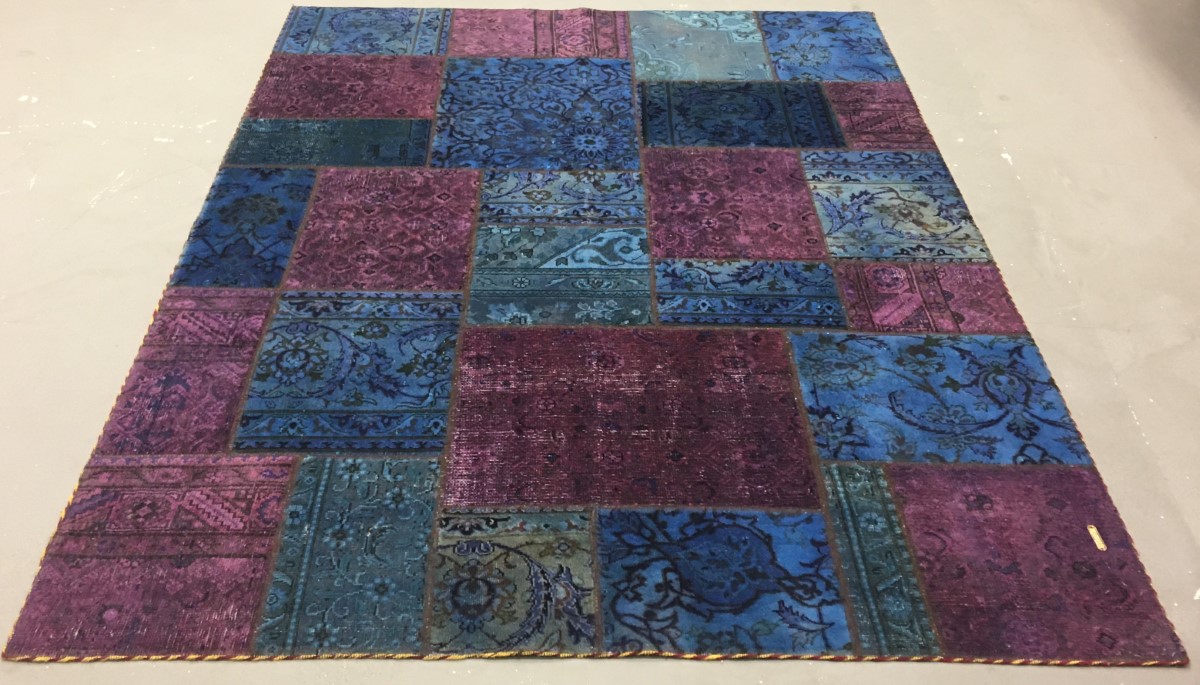 Perserteppich Patchwork Design