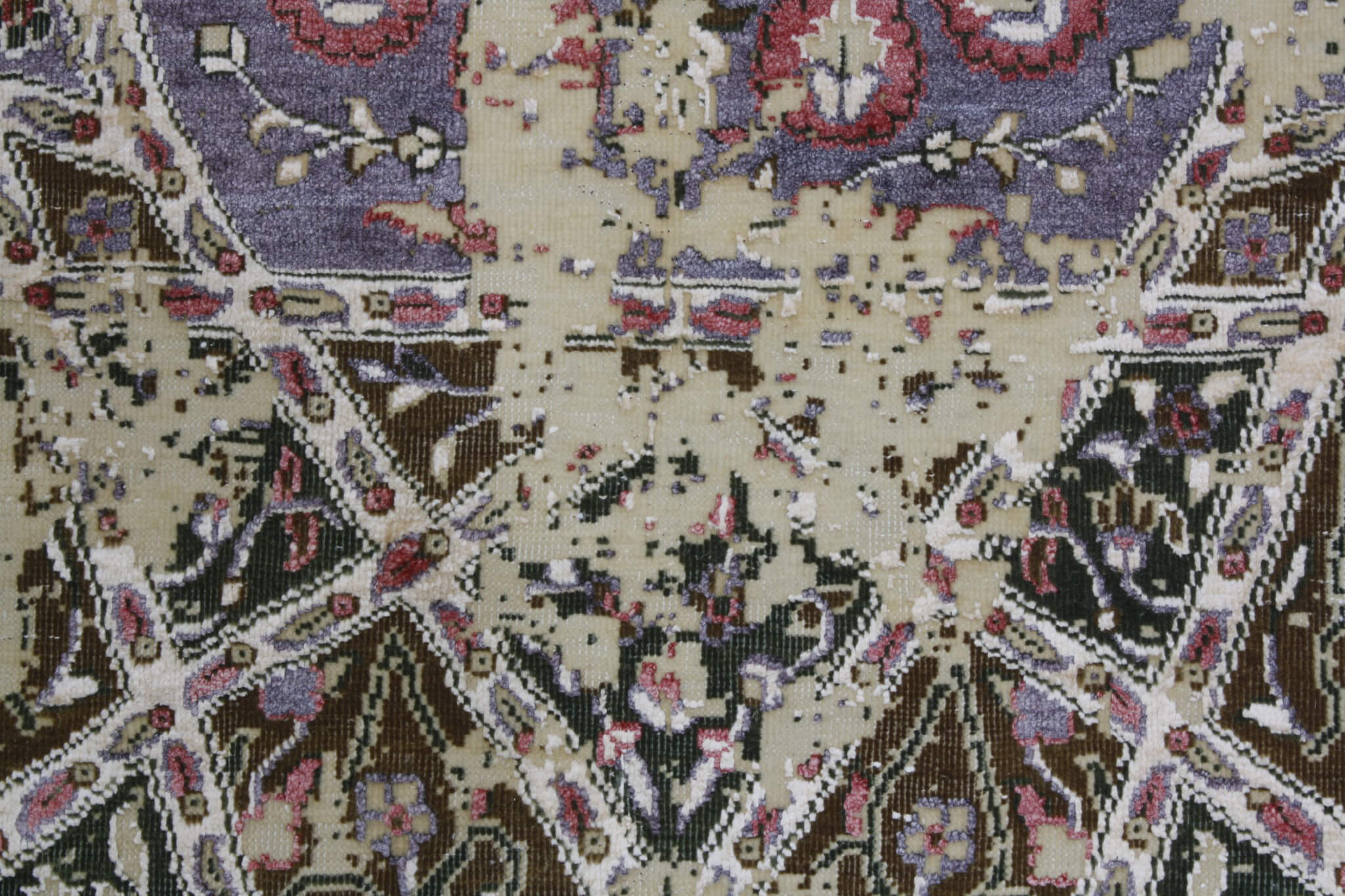 Moderner Teppich Ikat Royal