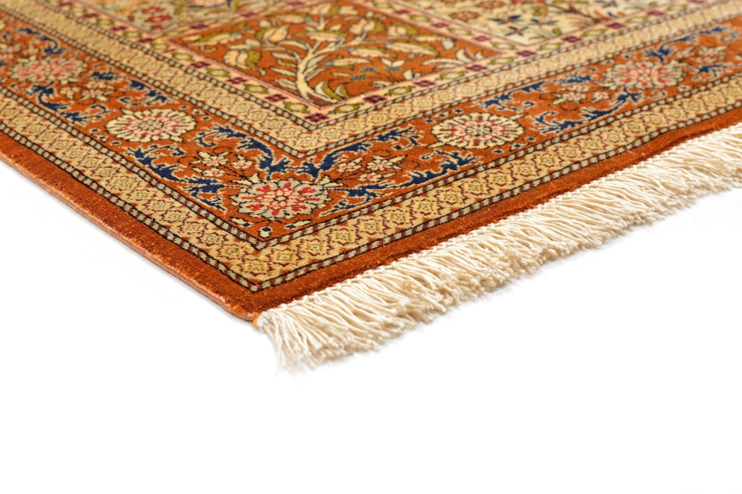 Orientteppich Ghom Seide Royal