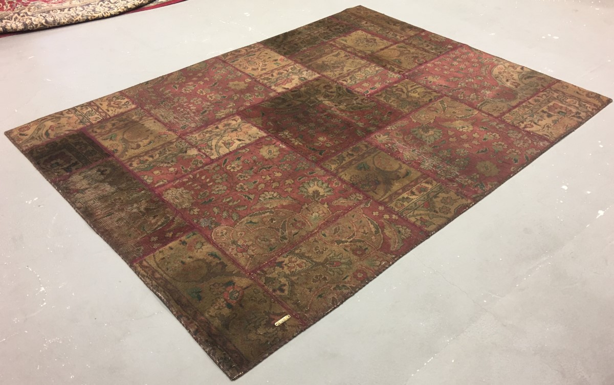 Perserteppich Patchwork Design