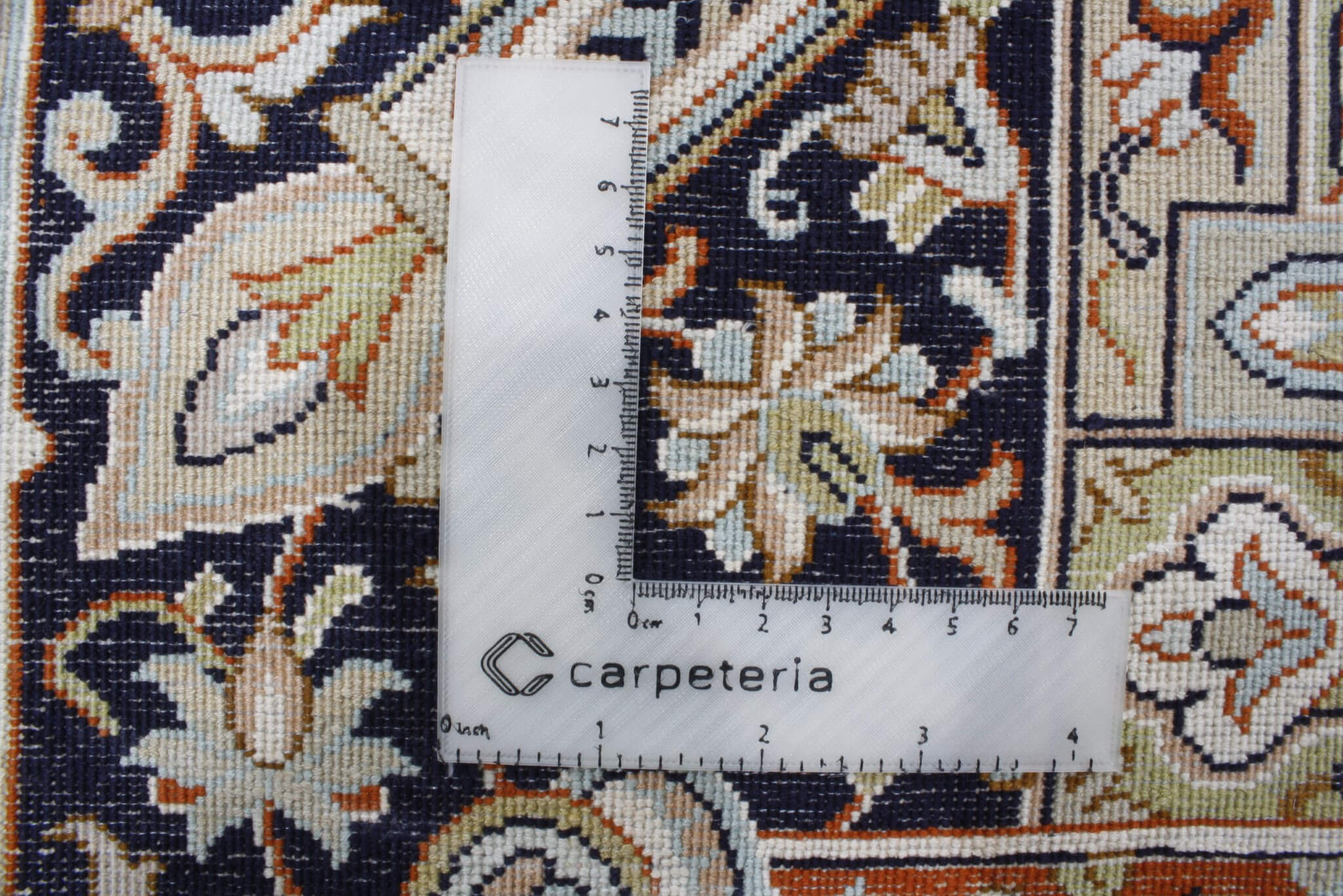 Kashmir-Seiden-Orientteppich Exklusiv