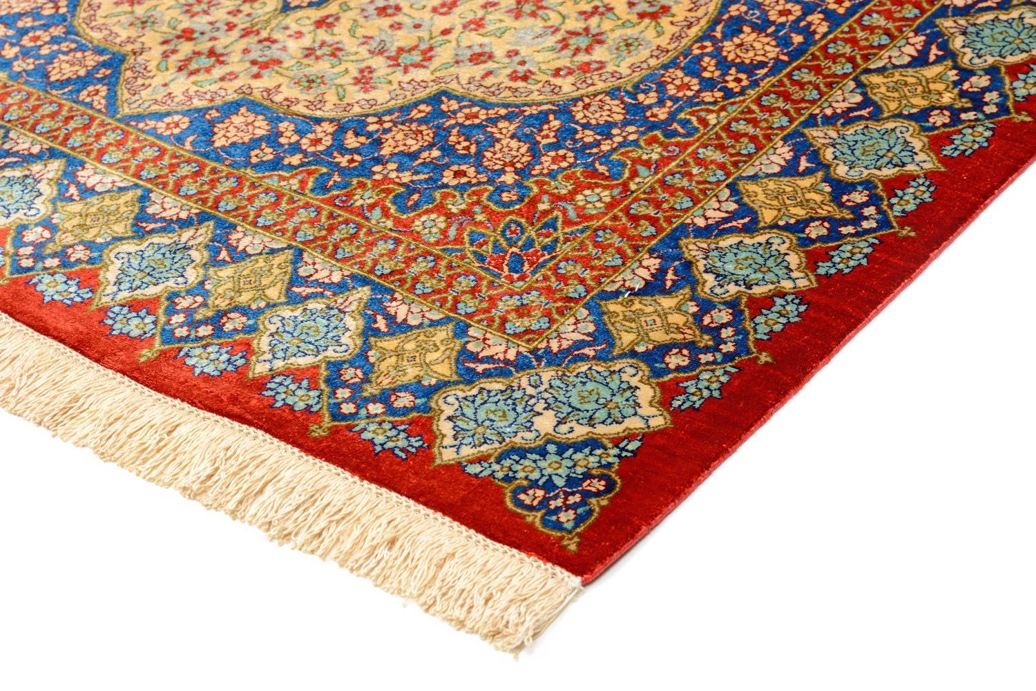 Orientteppich Ghom Seide Royal