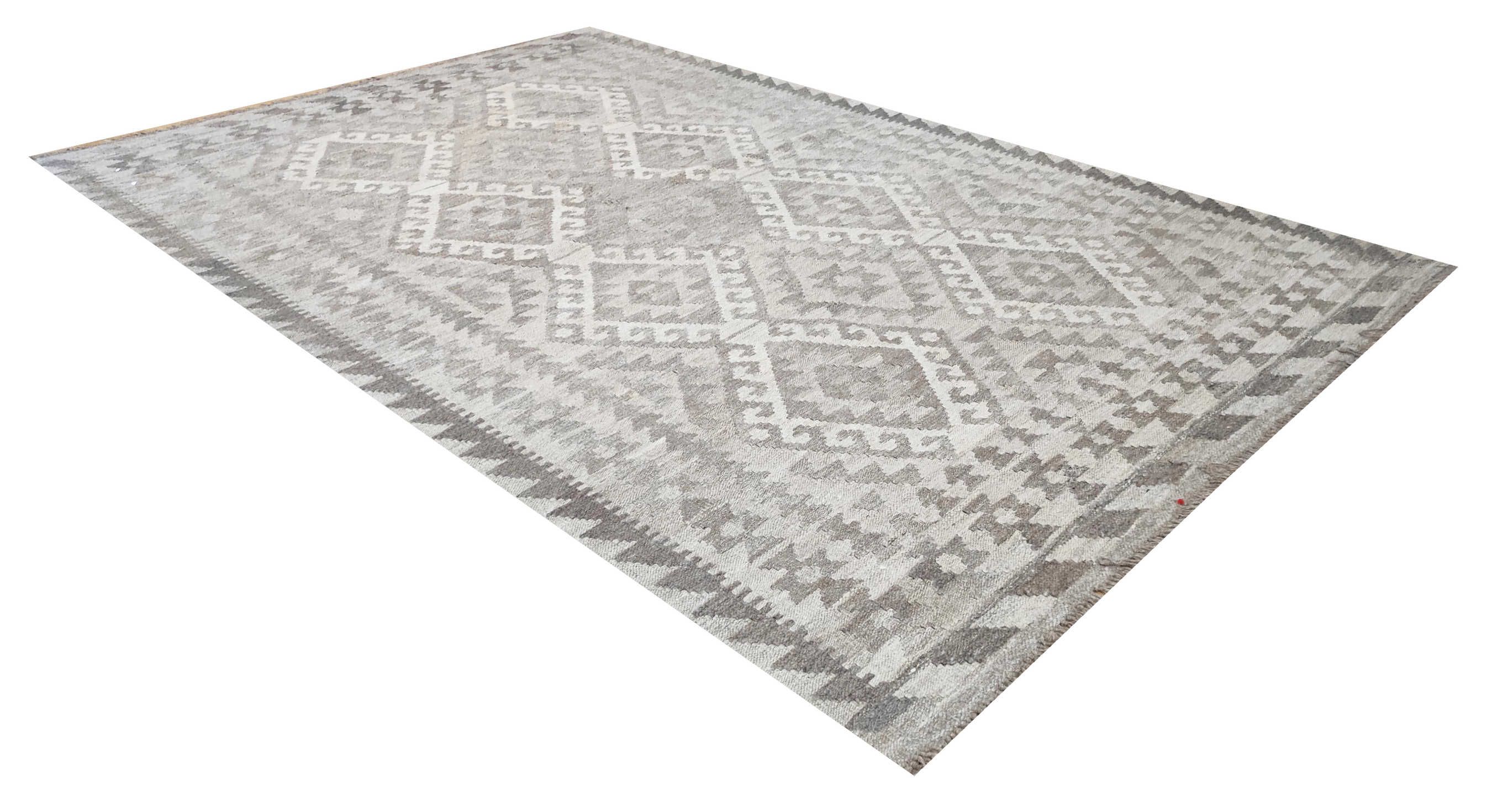 Moderner Teppich Kelim Design Exklusiv