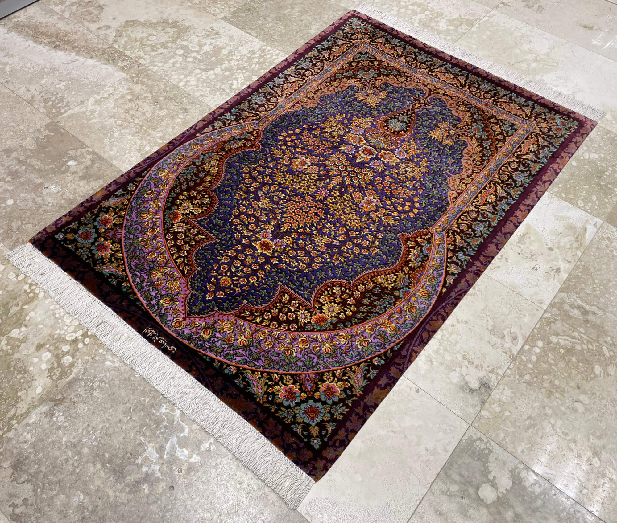 Perserteppich Qom Seide Royal