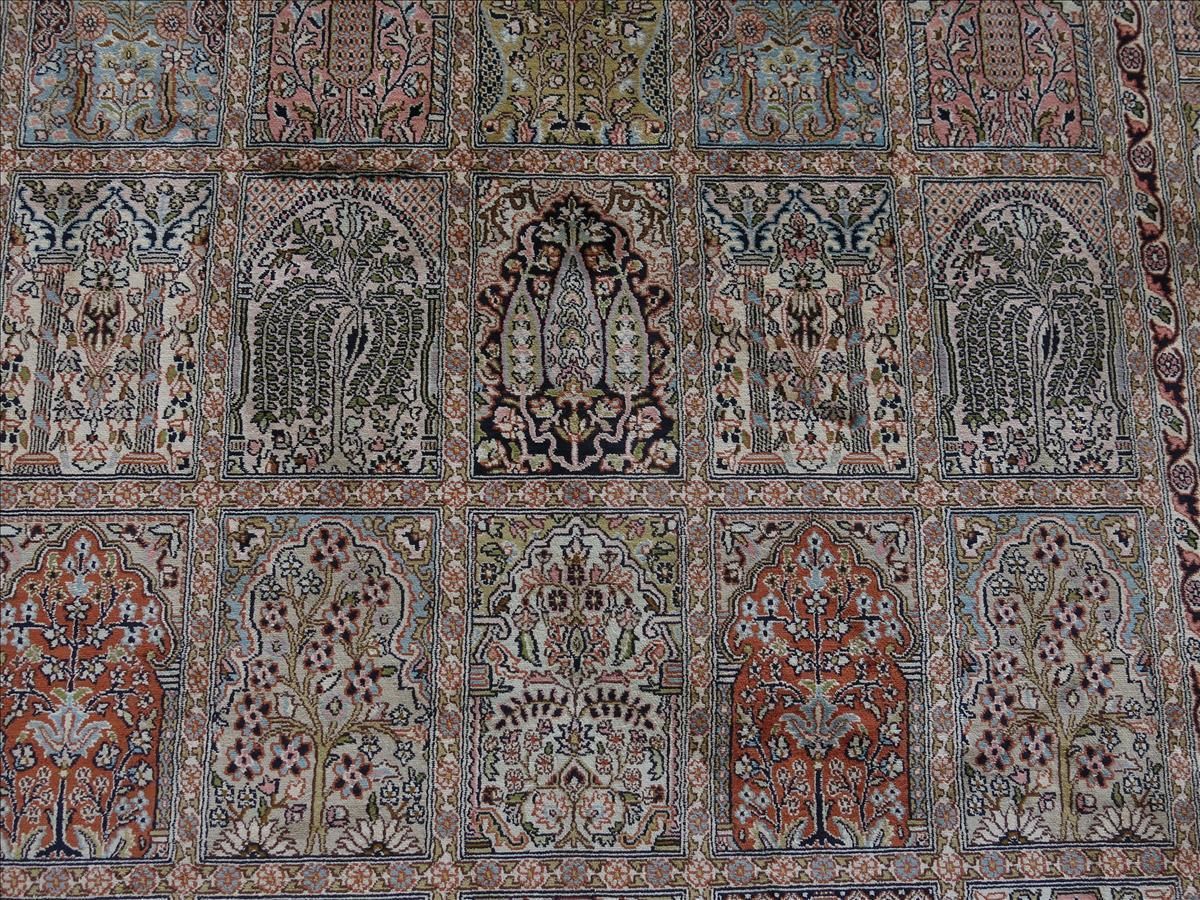 Kashmir-Seiden-Orientteppich Exklusiv