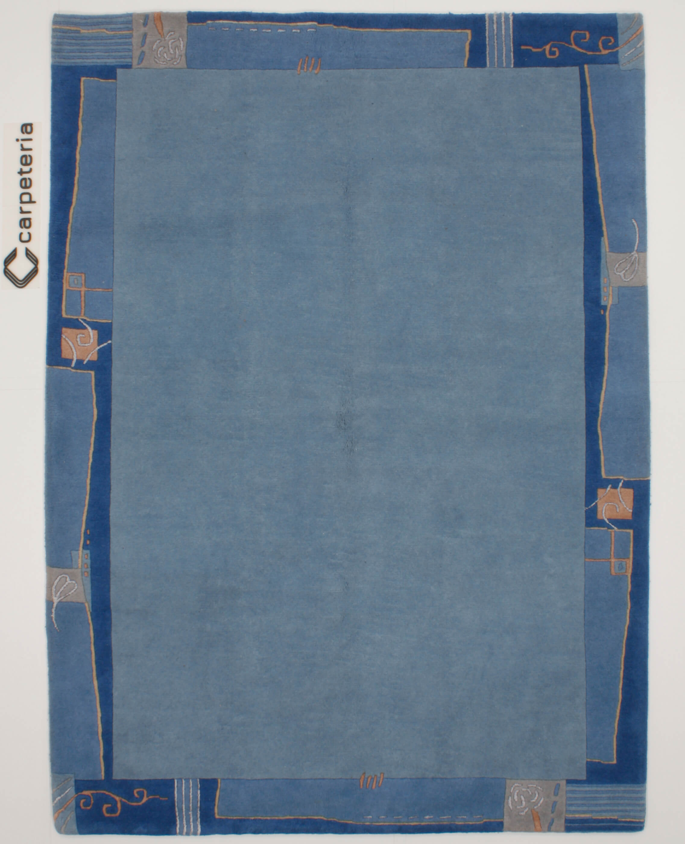 Moderner Teppich Rama Nepal Royal