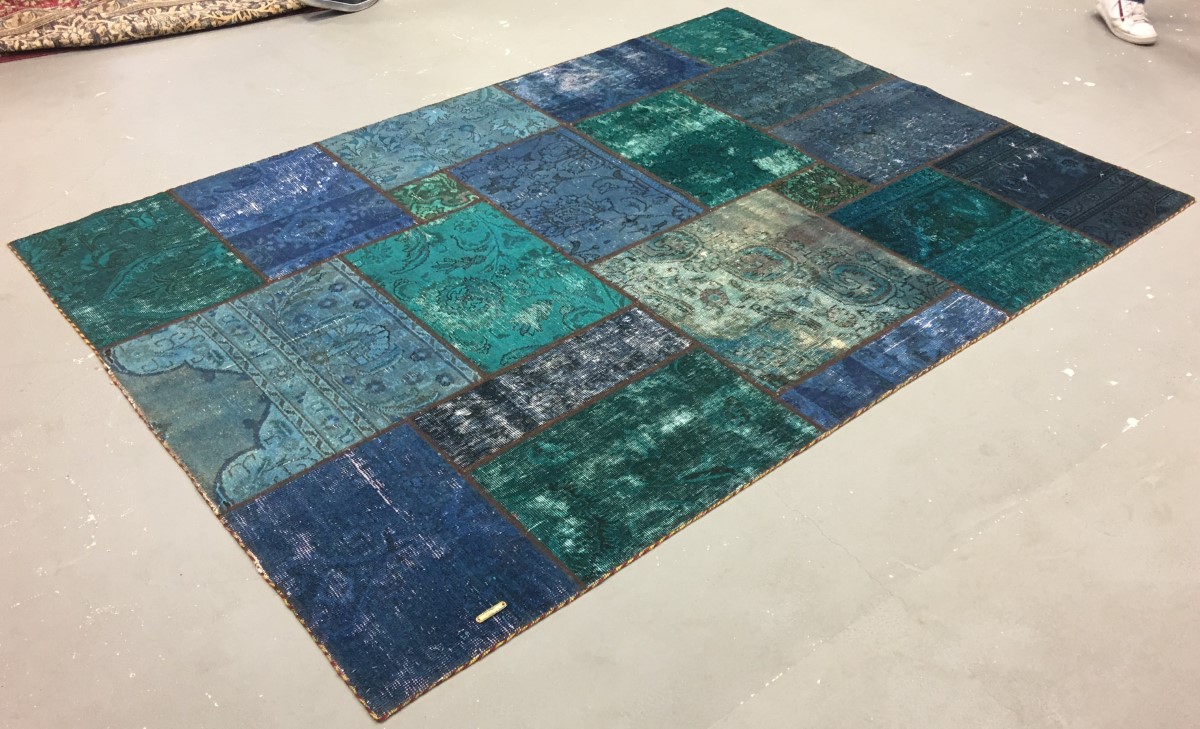 Perserteppich Patchwork Design