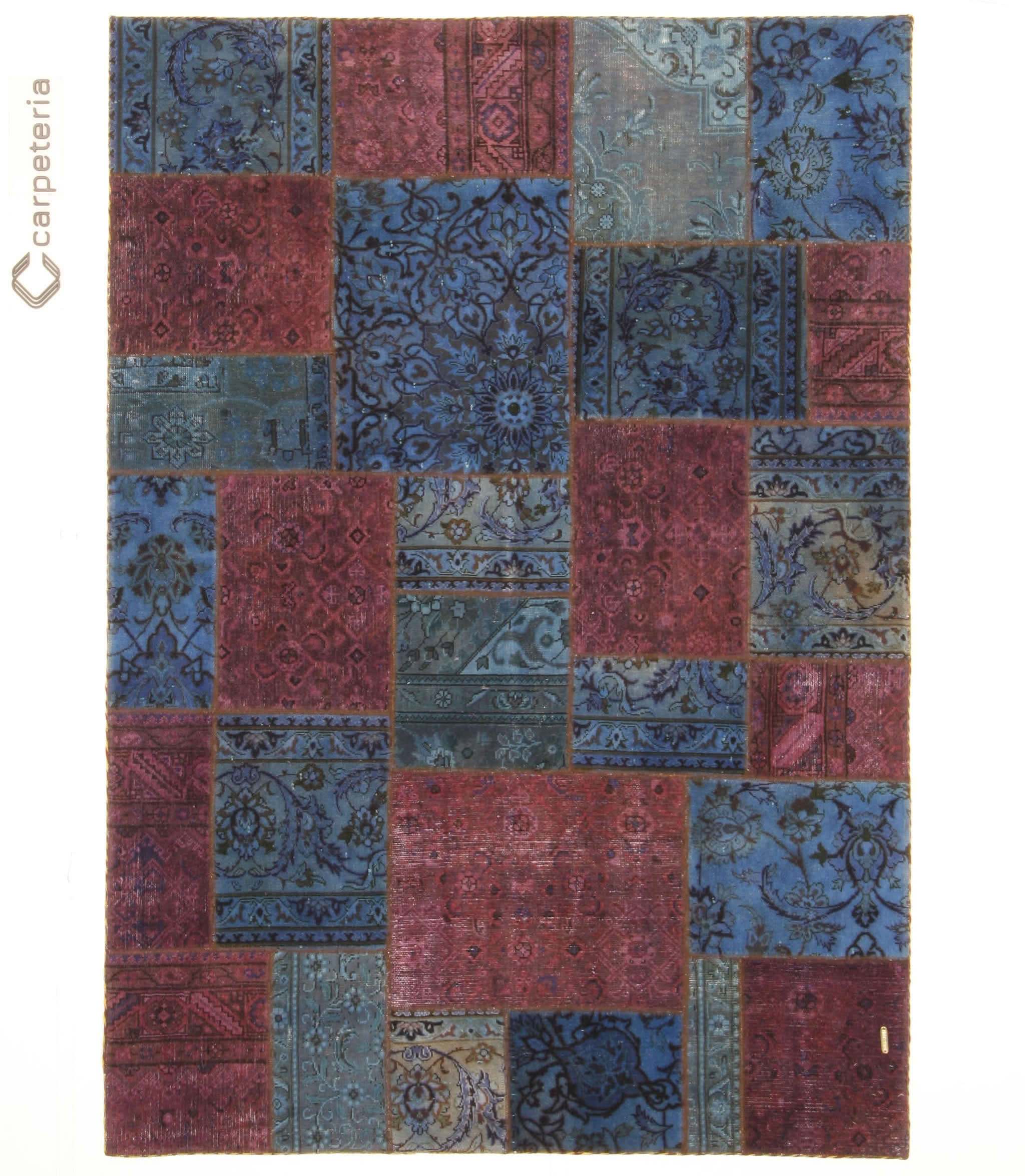 Perserteppich Patchwork Design