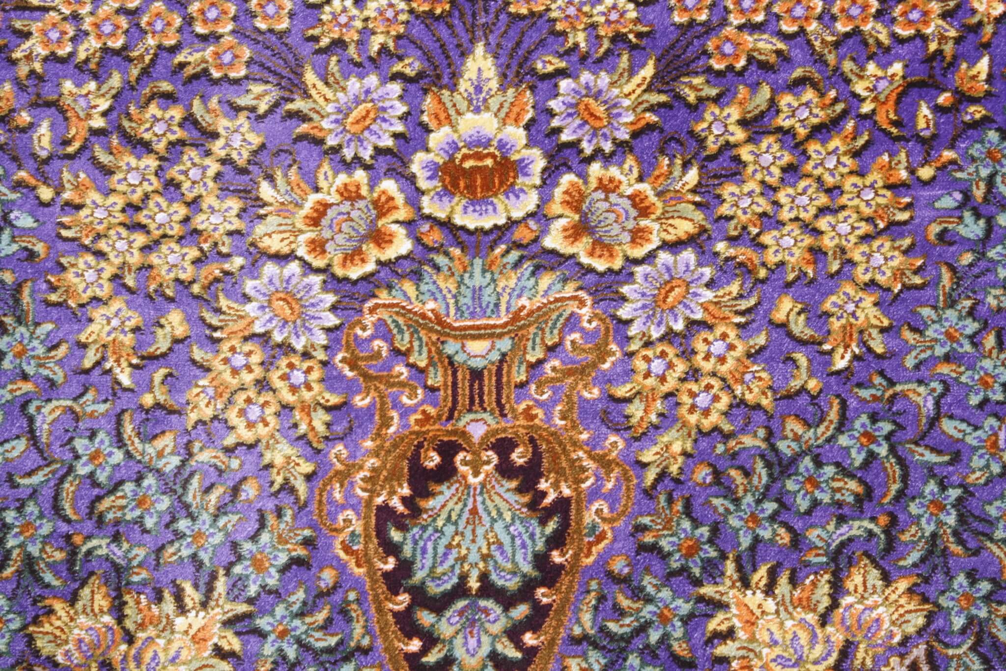 Perserteppich Qom Seide Royal