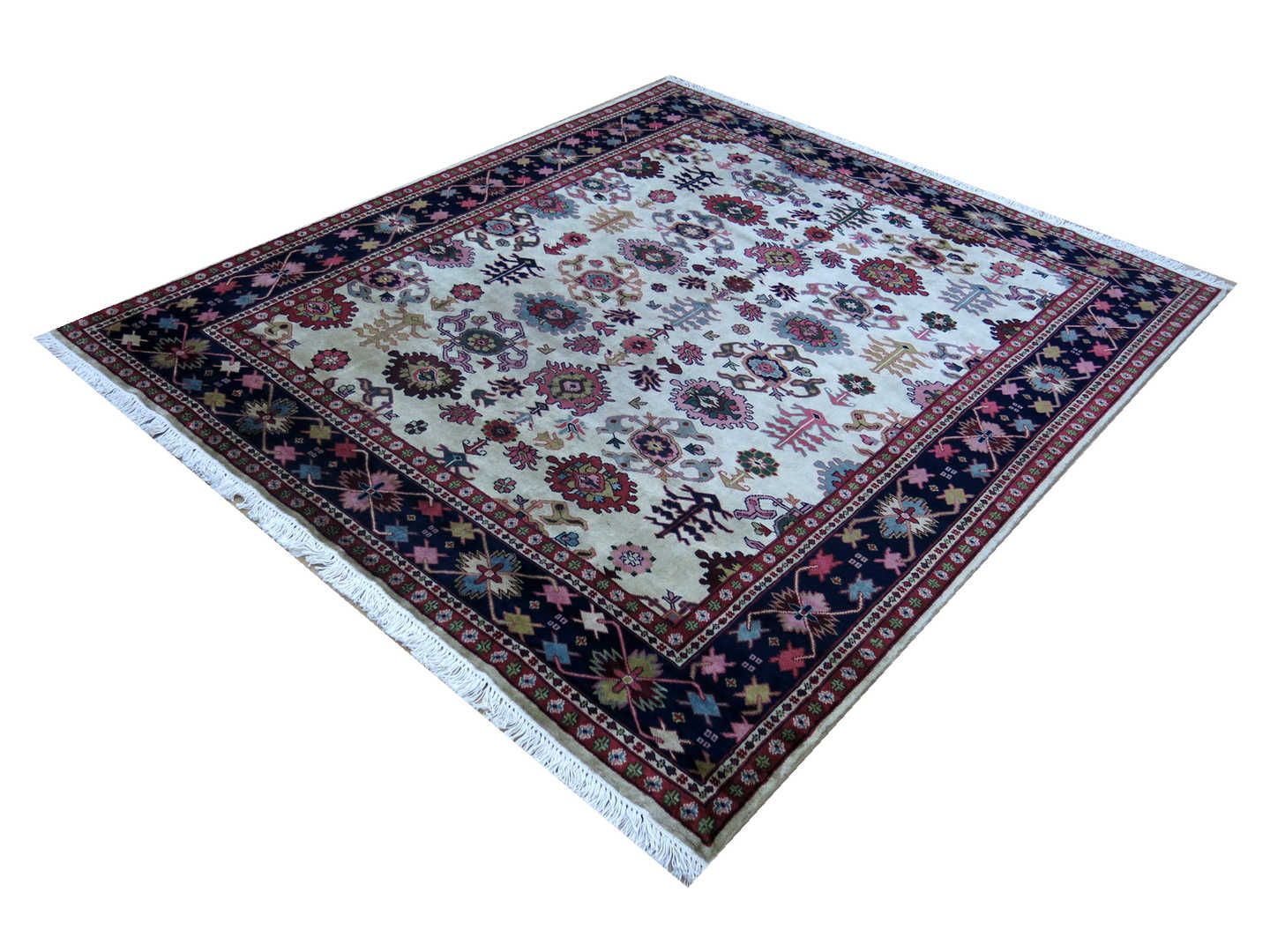 Oriental rug Keshan White Exclusive
