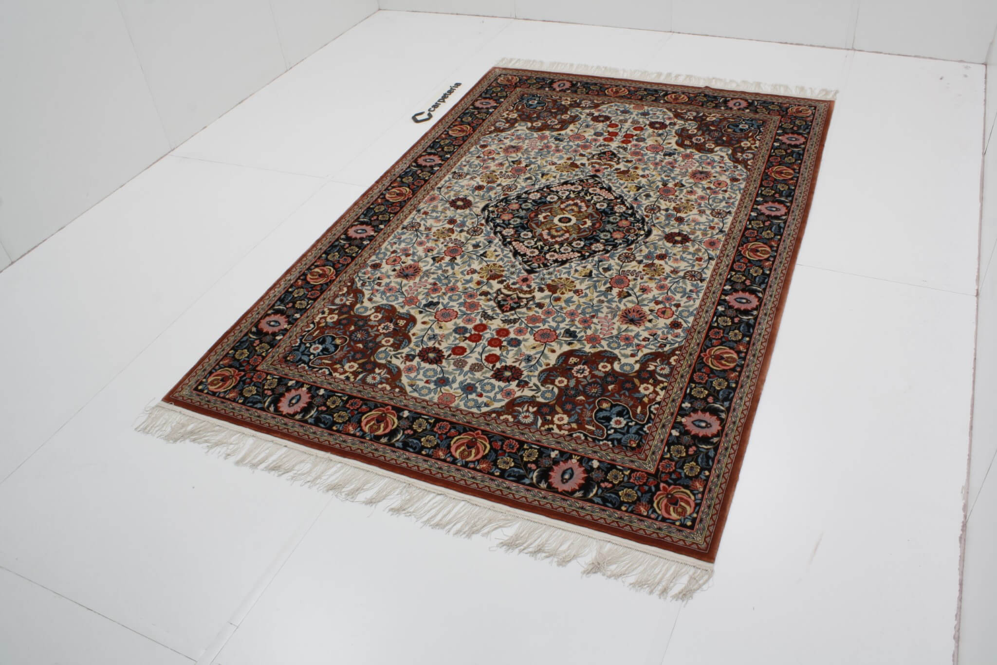 Hereke-Seiden-Orientteppich