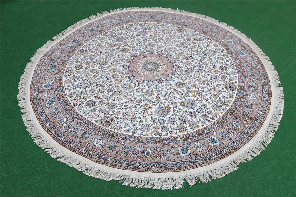 Kashmir-Seiden-Orientteppich Exklusiv