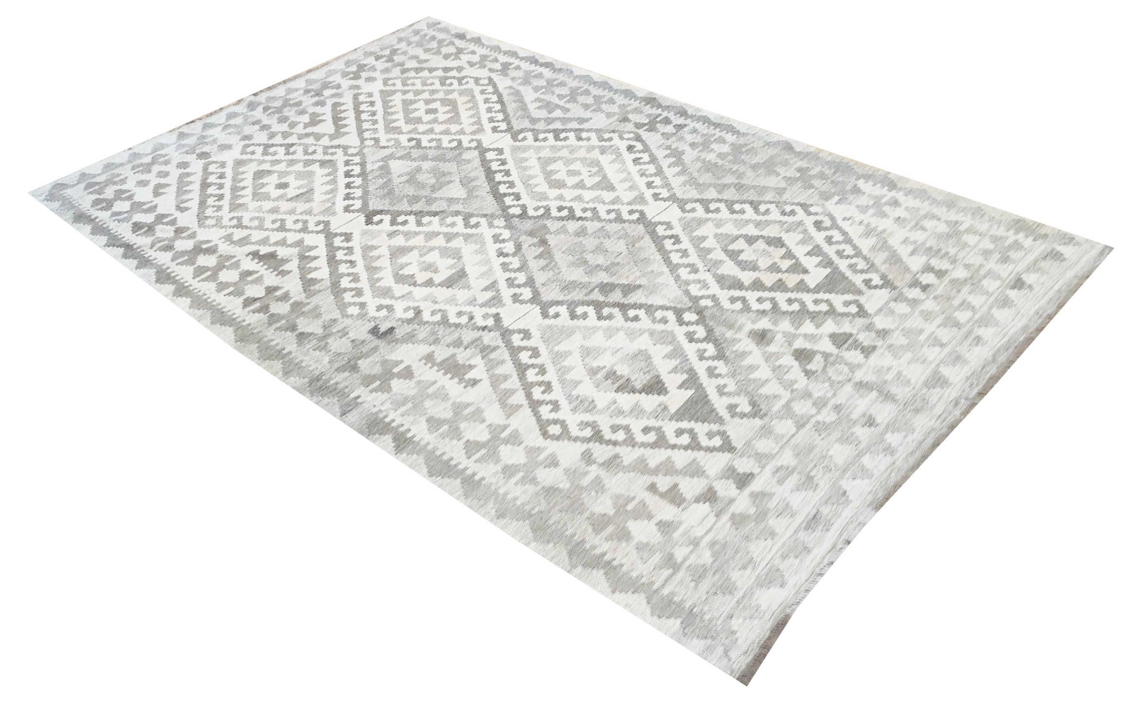Moderner Teppich Kelim Design Exklusiv