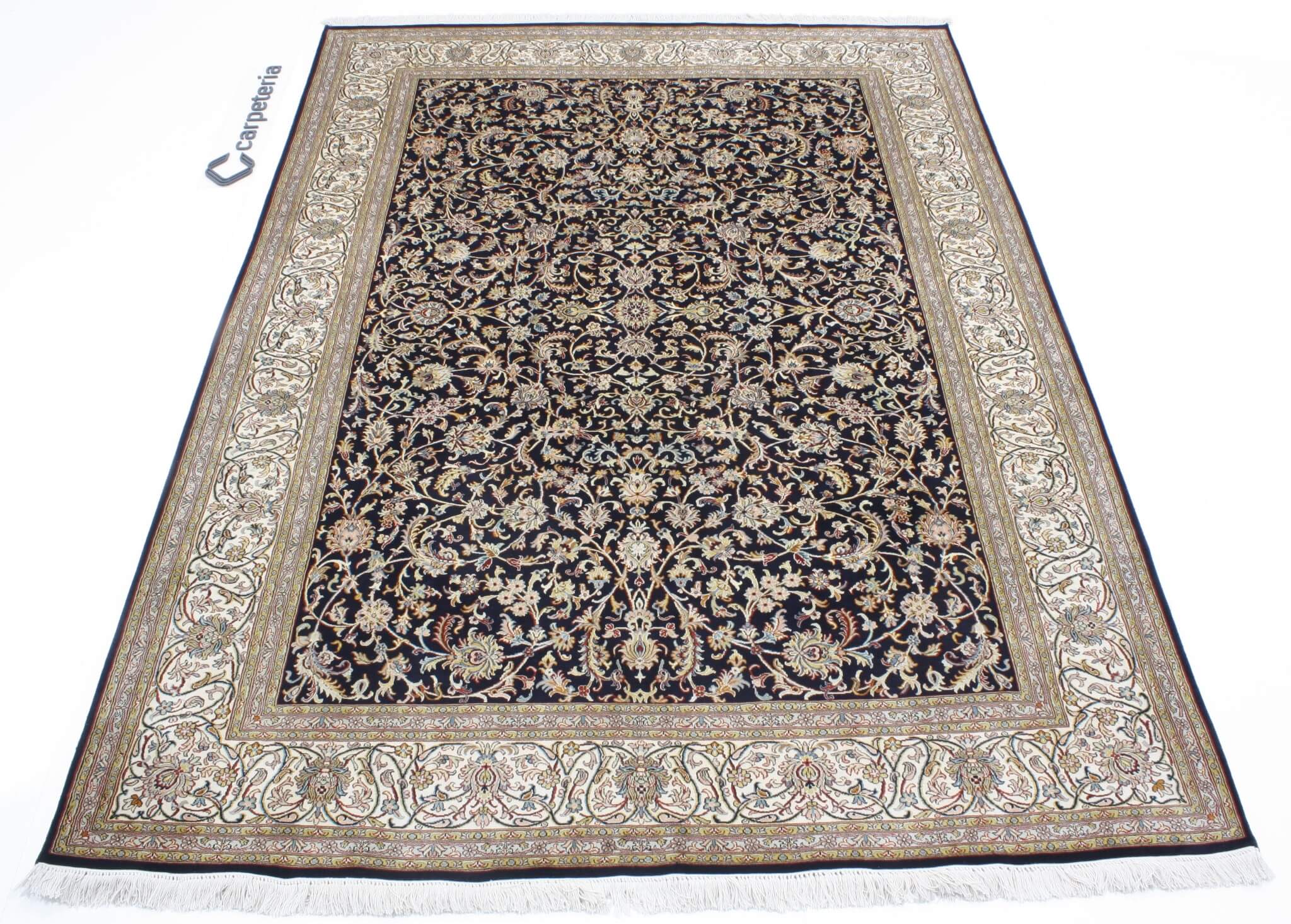 Orientteppich Kashmir Seide/Seide Royal