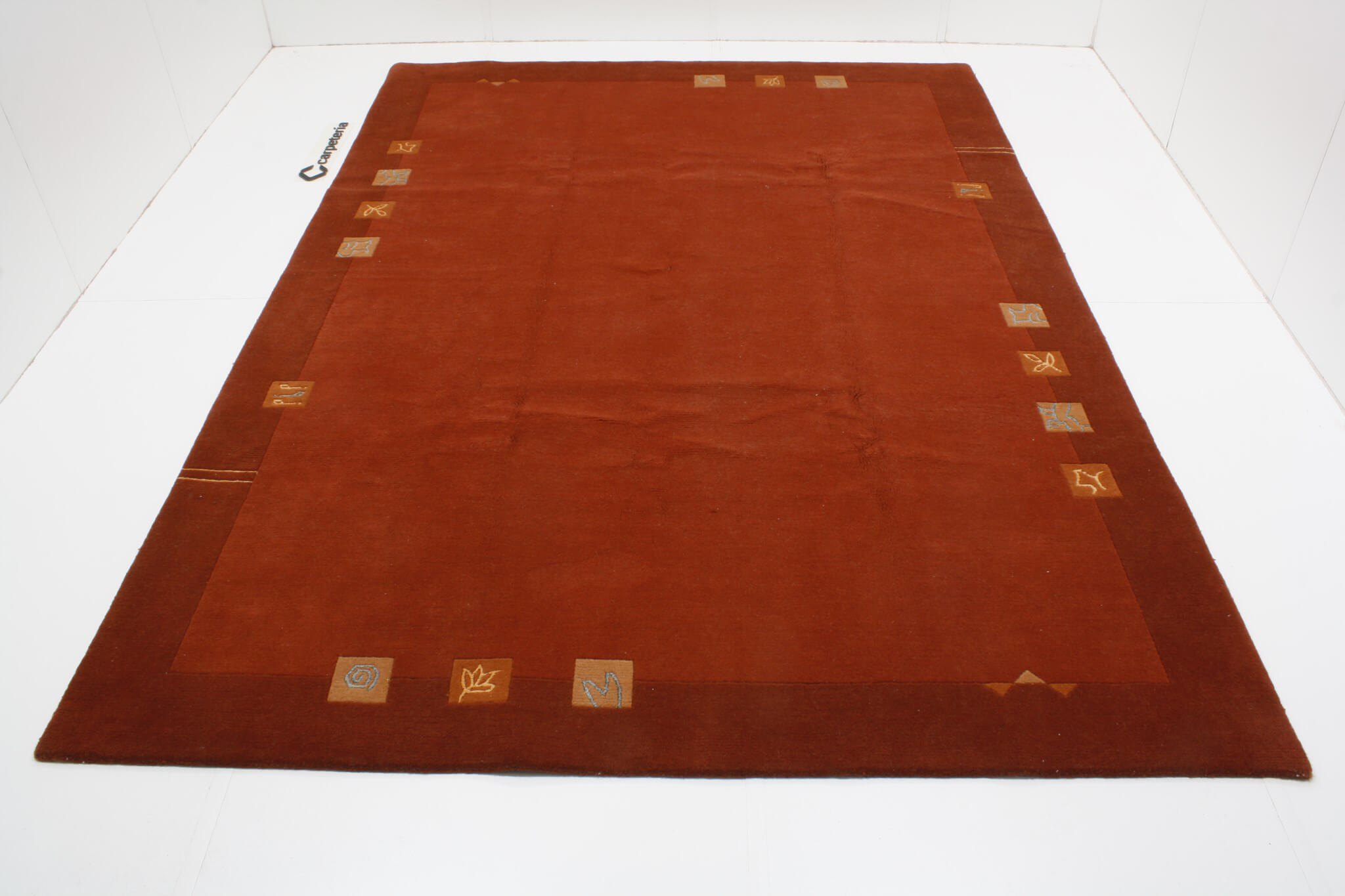 Moderner Teppich Shiva Nepal Royal