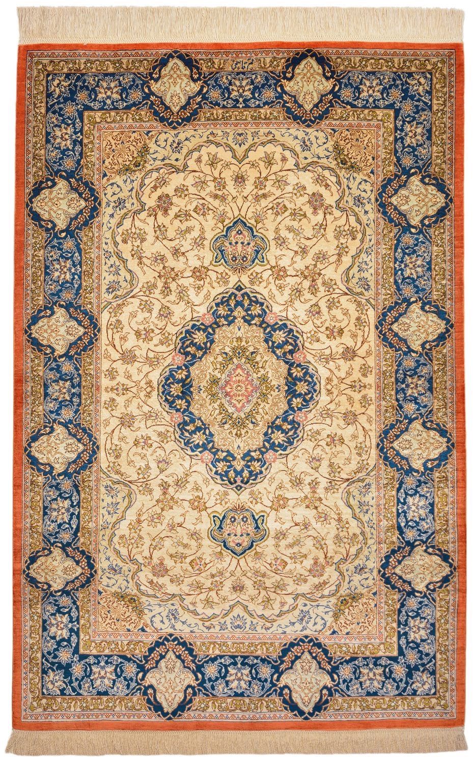 Orientteppich Ghom Seide Royal