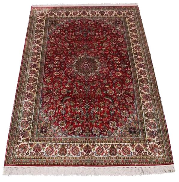 Kashmir-Seiden-Orientteppich Exklusiv