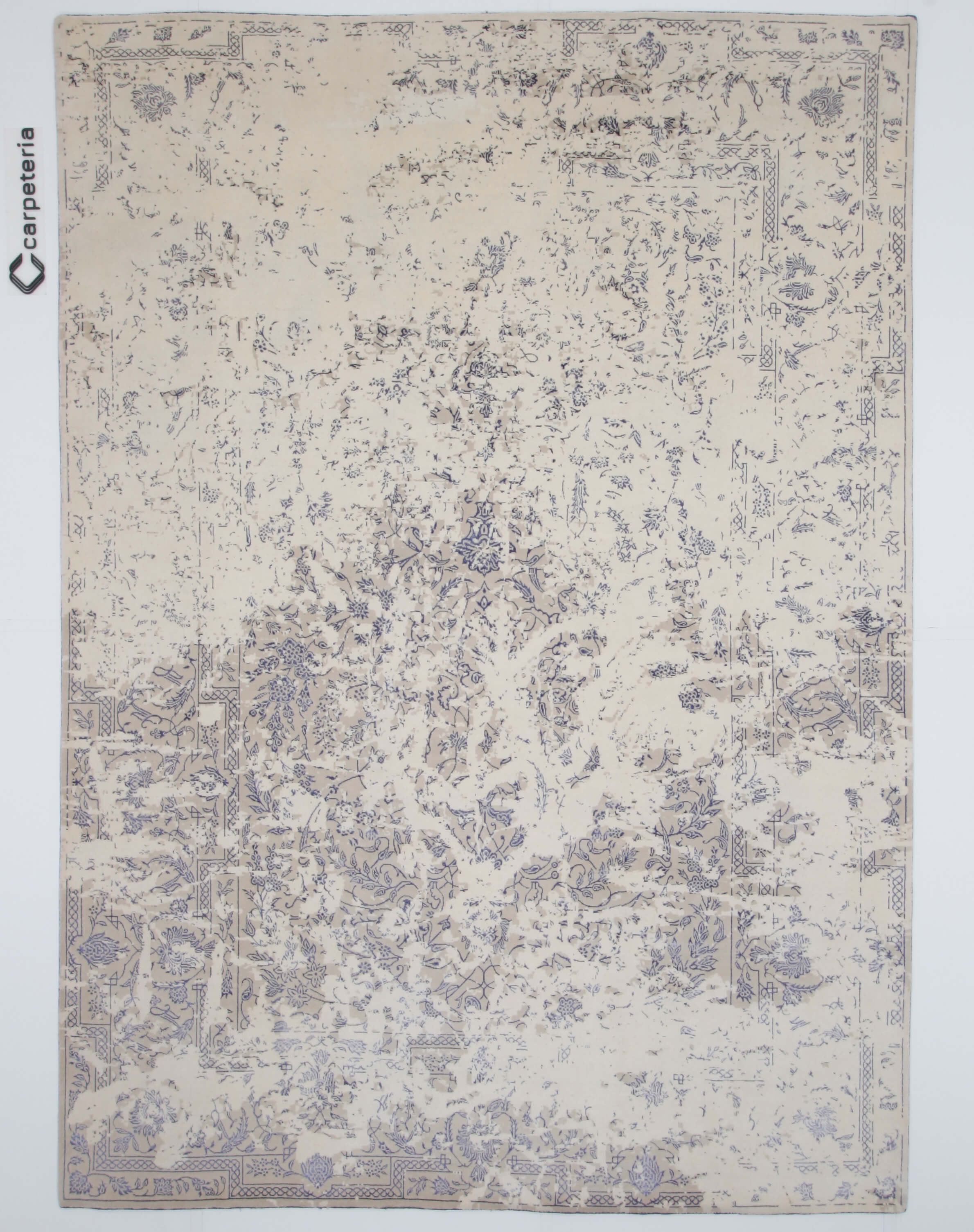 Moderner Teppich Ikat Exklusiv