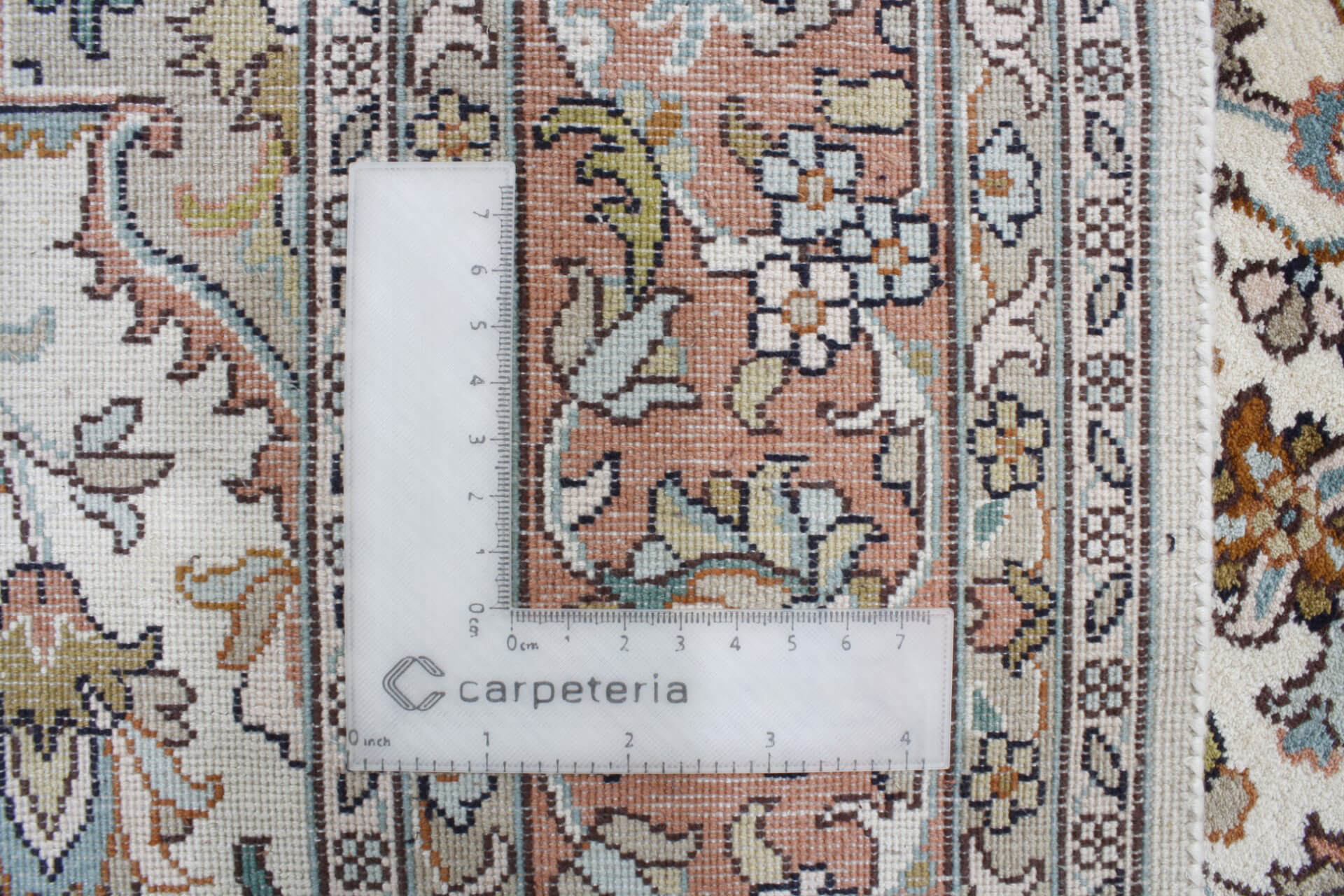 Kashmir-Seiden-Orientteppich Exklusiv